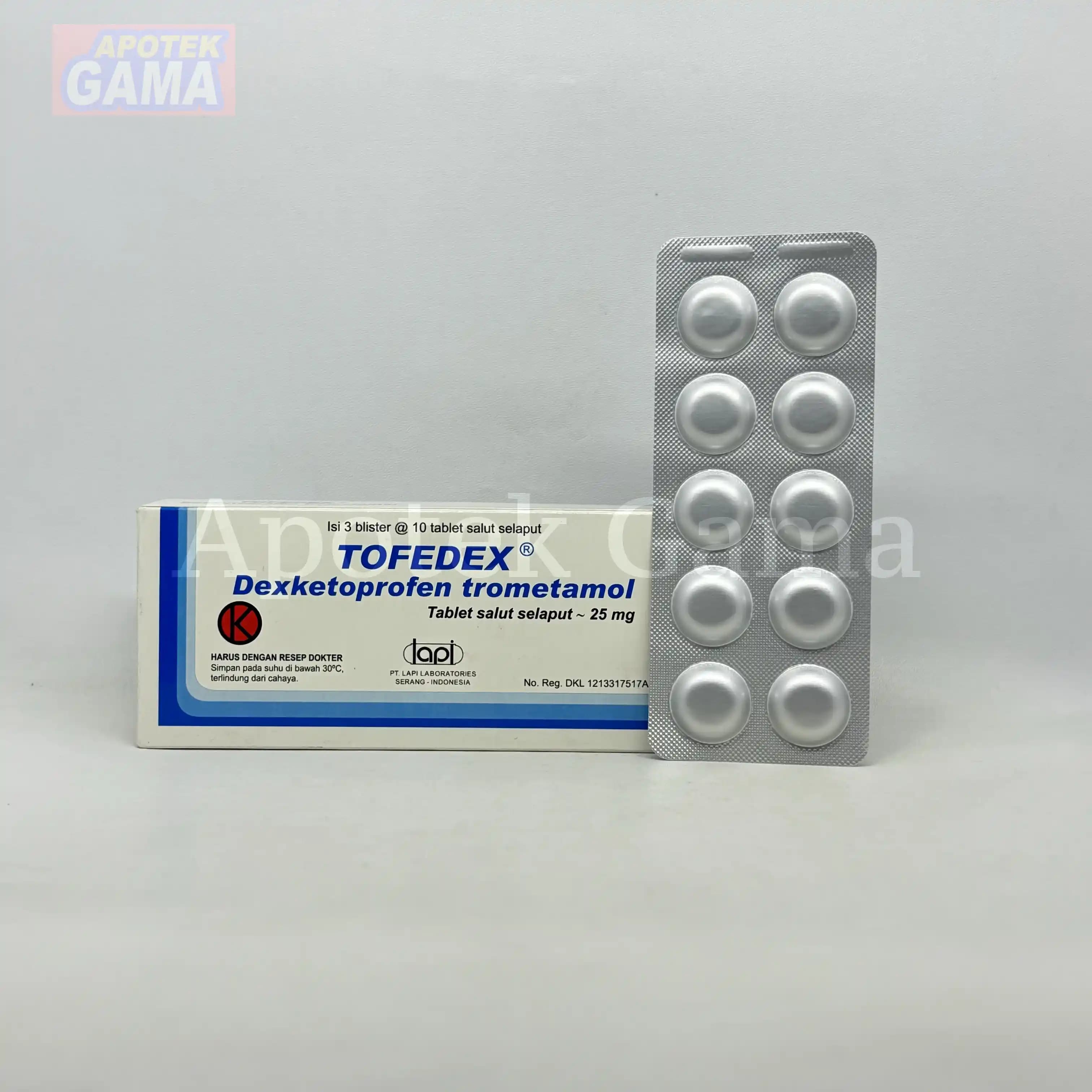 TOFEDEX 25MG/30 TAB 6