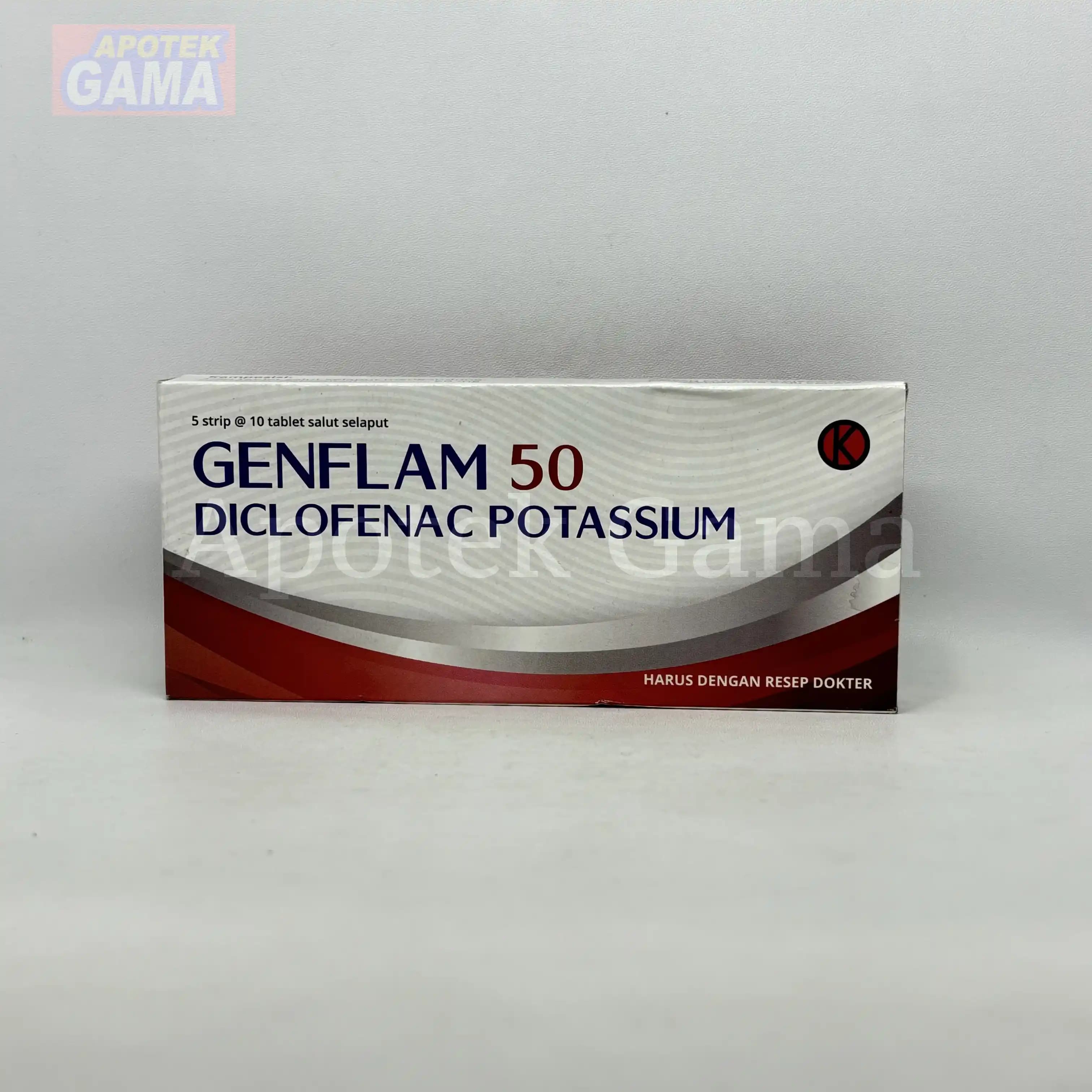 GENFLAM 50 MG 5