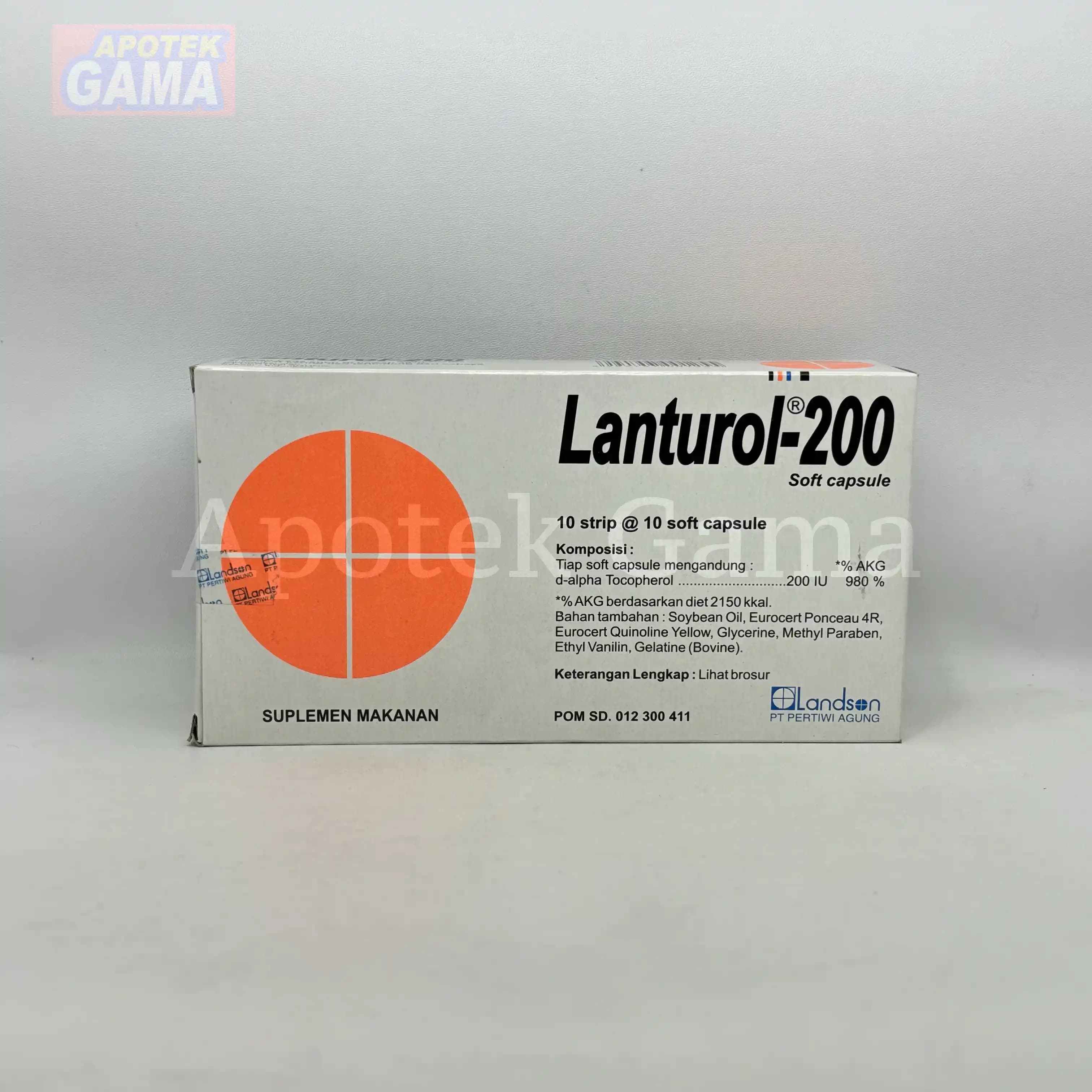 LANTUROL CAP 200