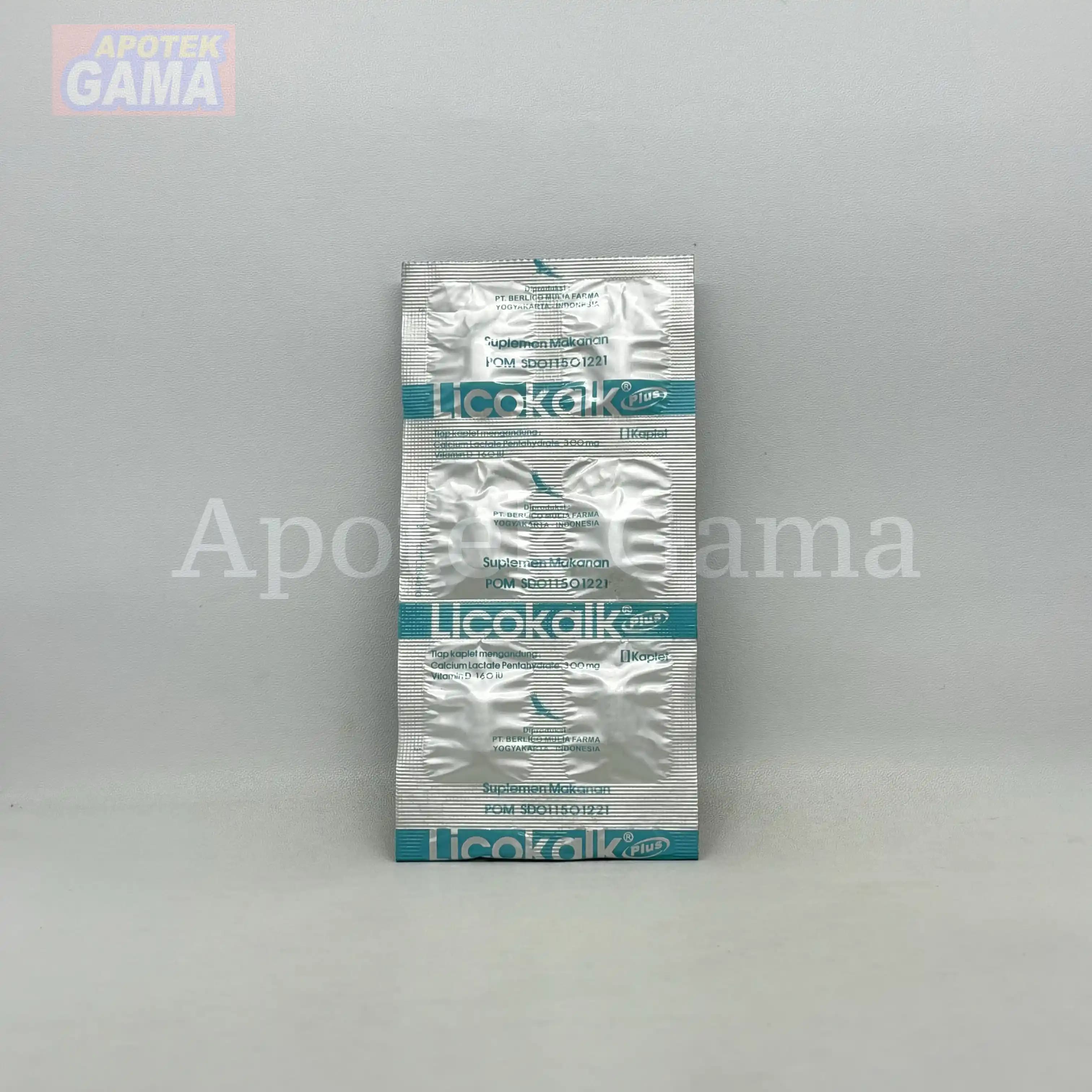 LICOKALK PLUS TAB/100 3