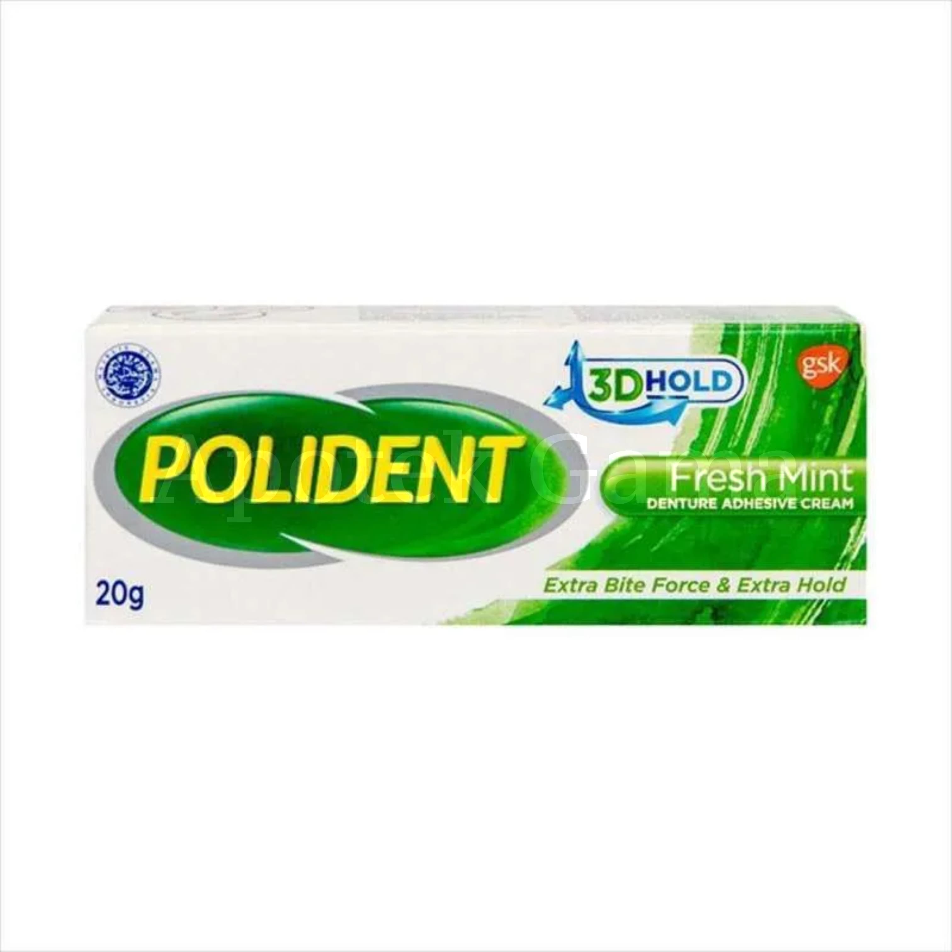 POLIDENT FRESH MINT 20G