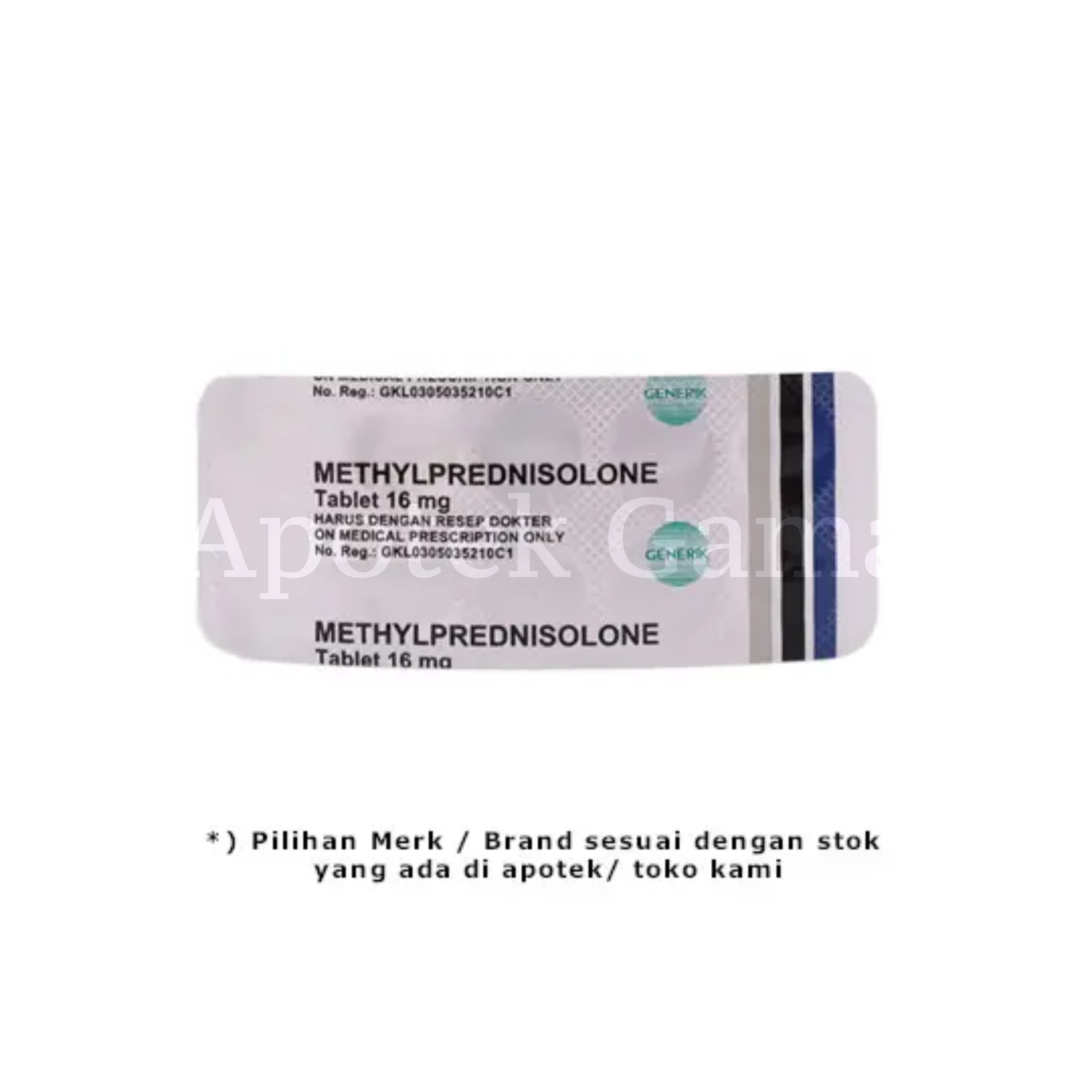 METHYLPREDNISOLONE TAB  16 (GEN)