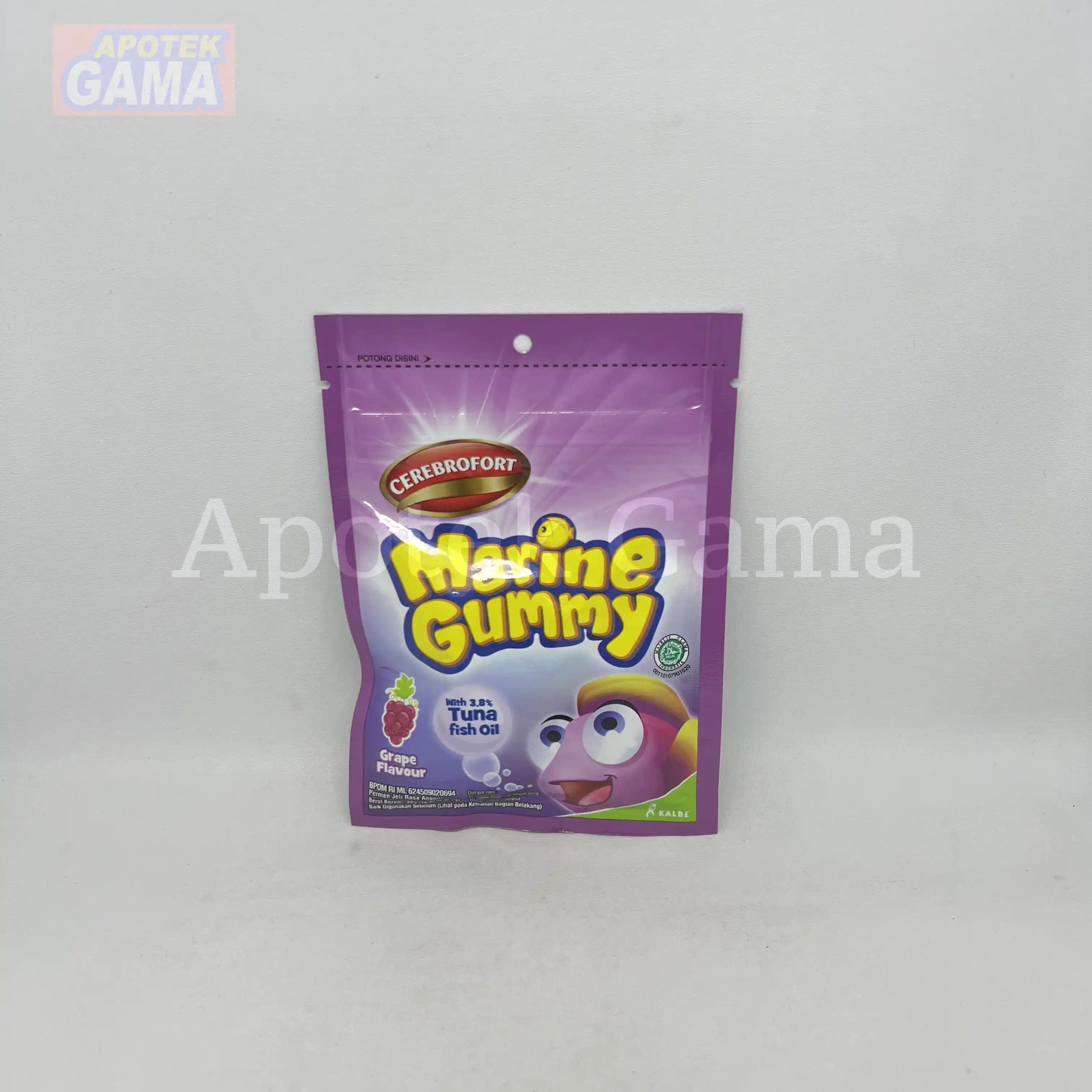 CEREBROFORT MARINE GUMMY ANGGUR SACHET 5