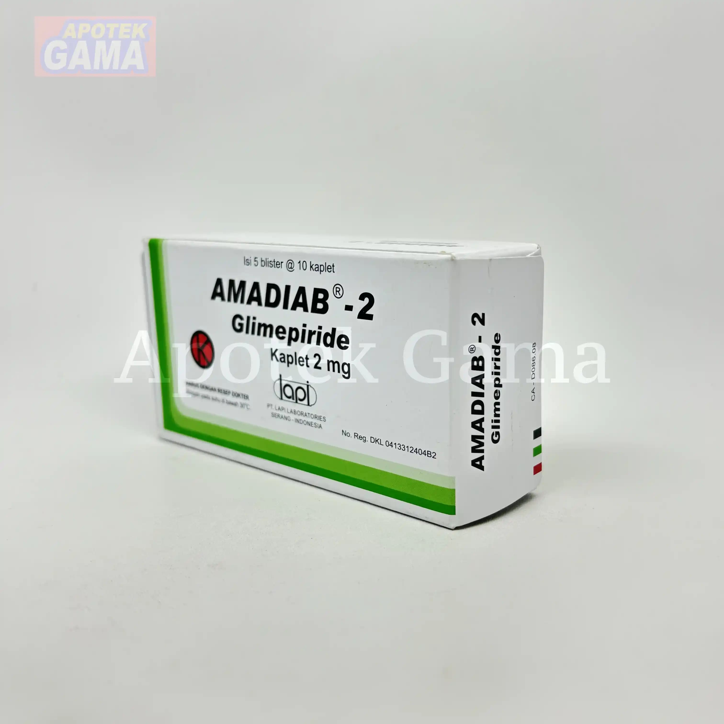 AMADIAB 2MG TABLET 5