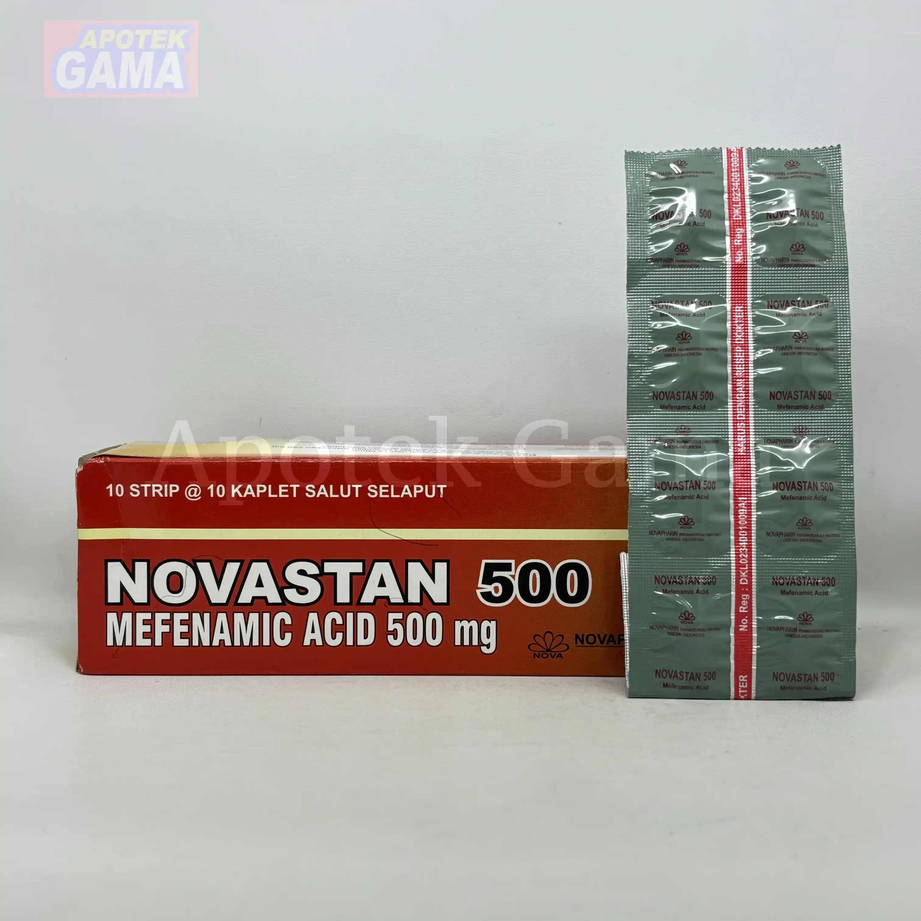 NOVASTAN KAP 500MG