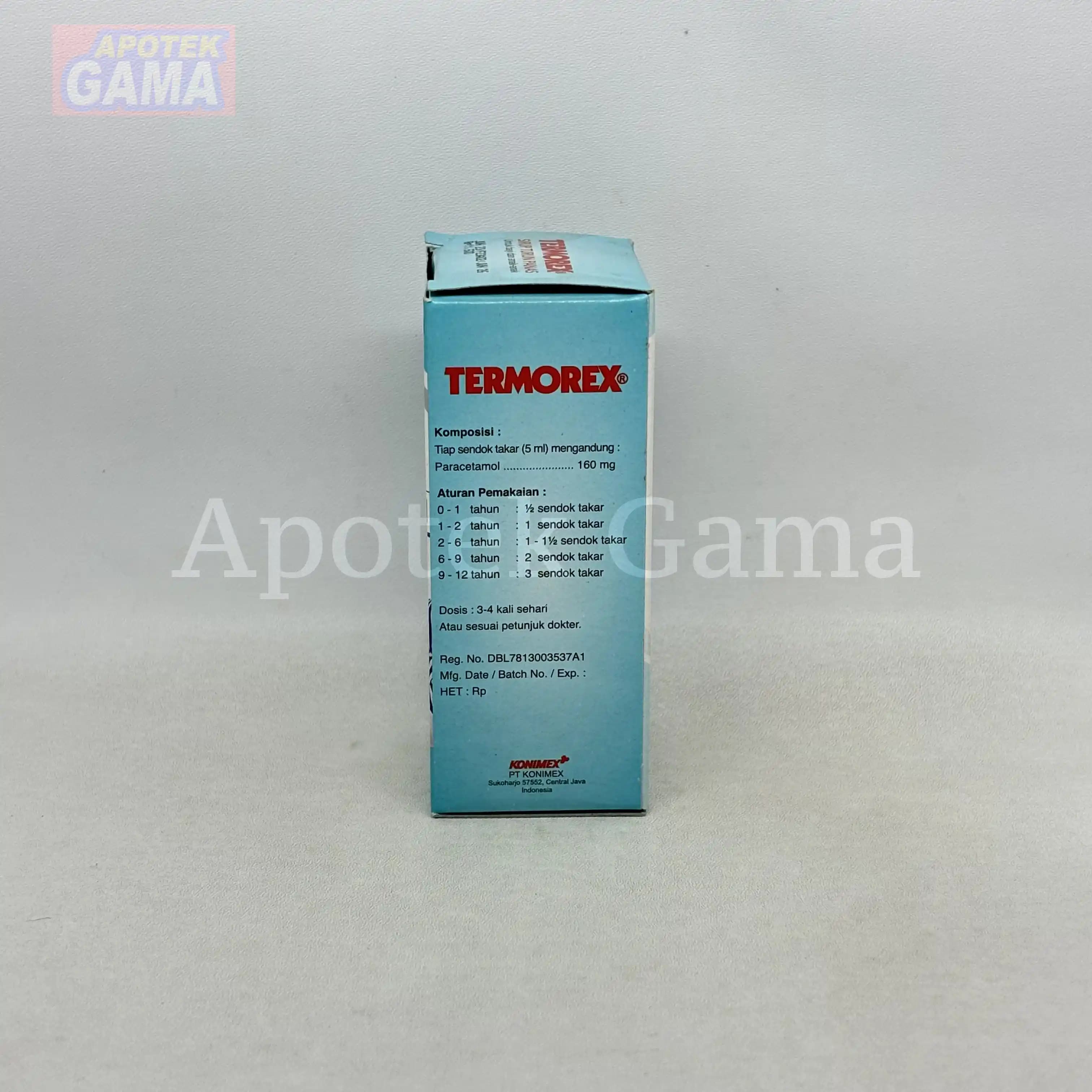 TERMOREX SYR 30 ML 3