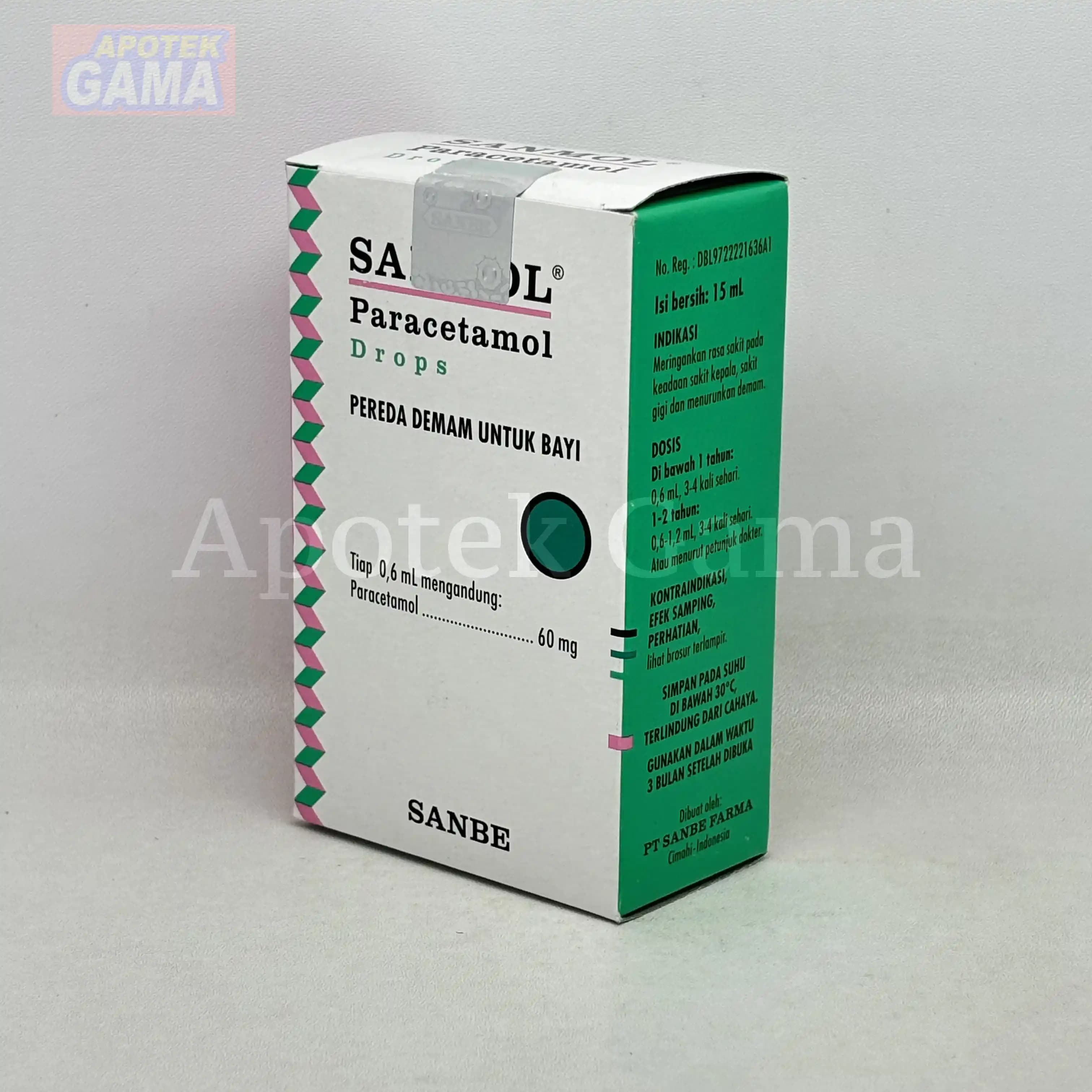 SANMOL DROP 15ML 3