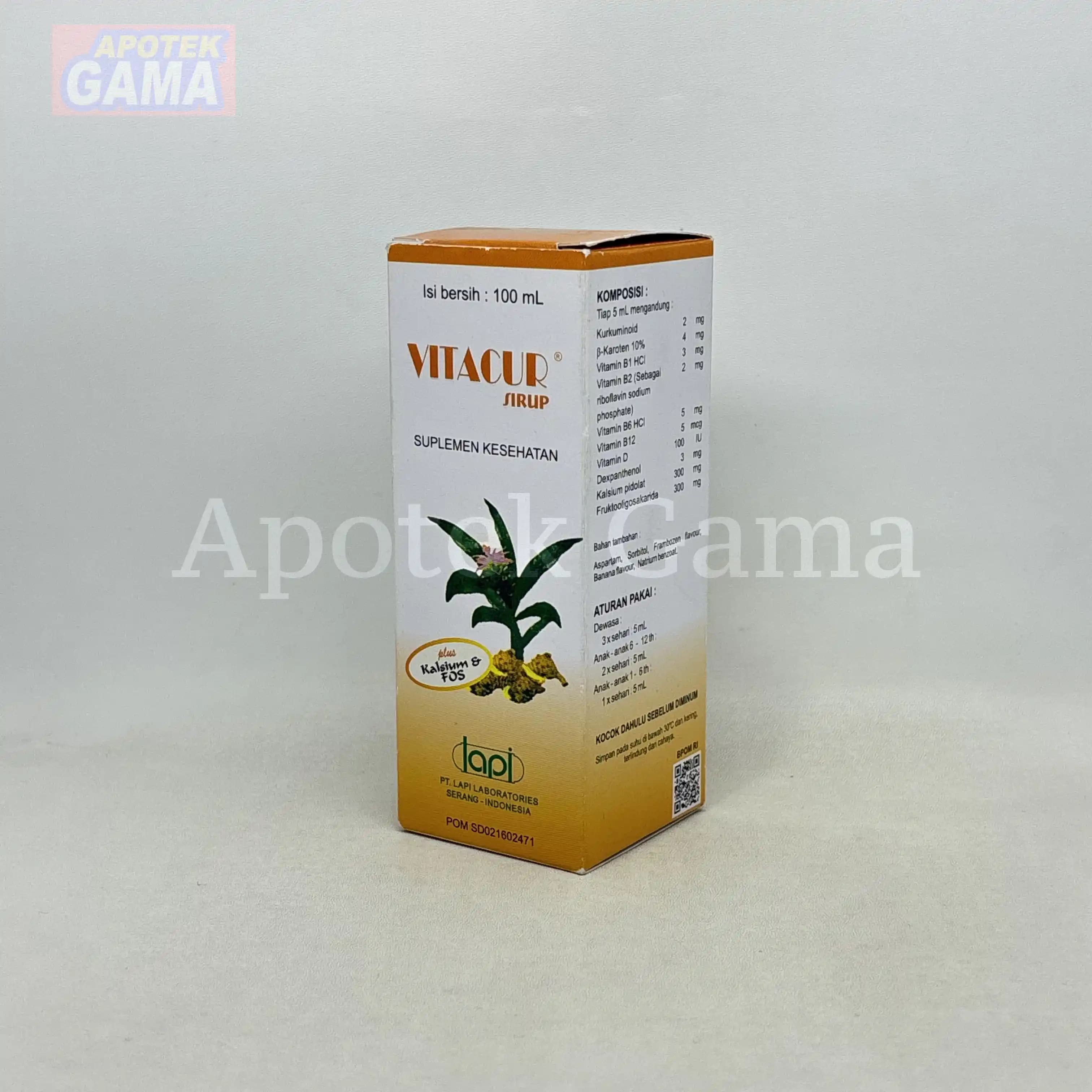 VITACUR SYR 100ML 5