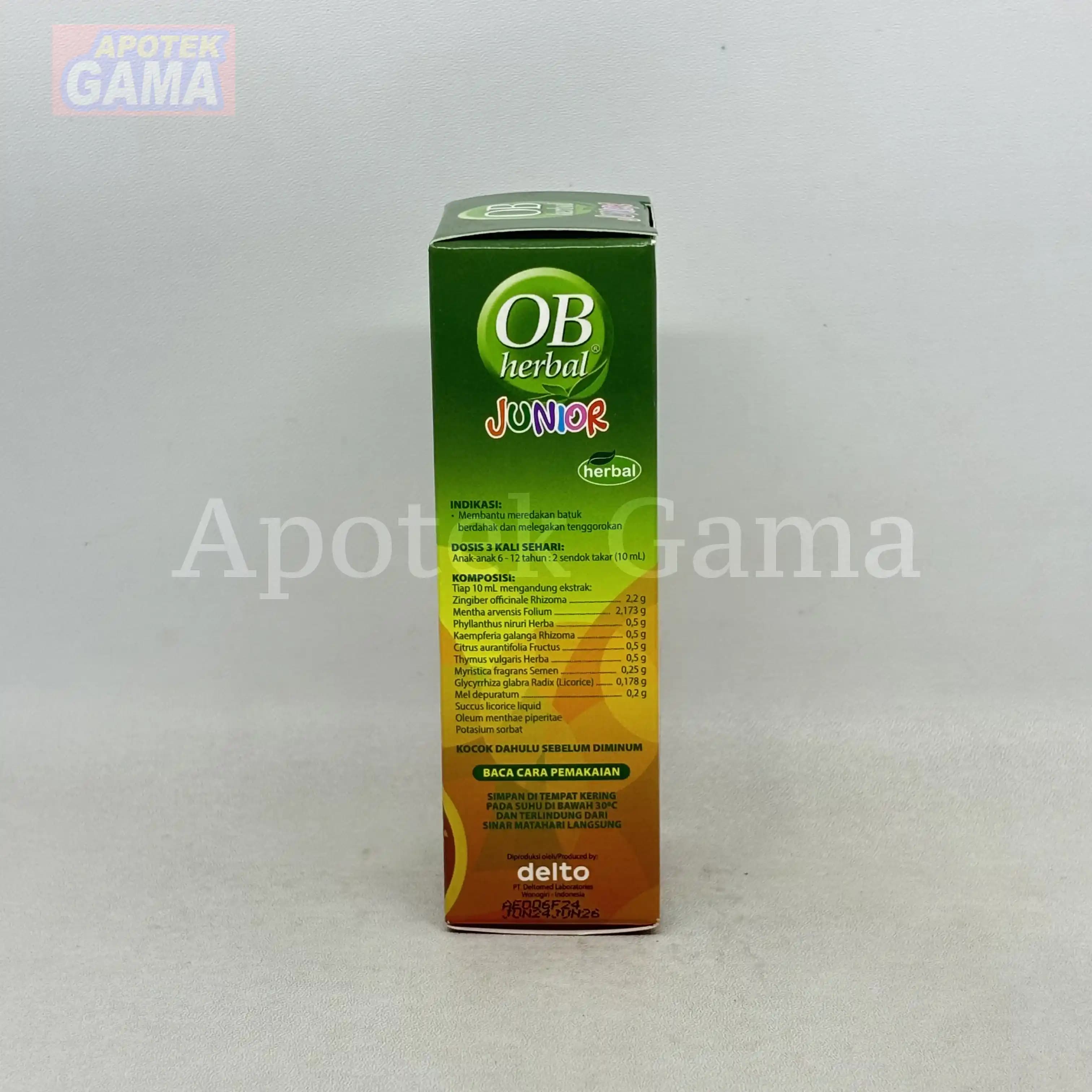 OB HERBAL JUNIOR 30 ML