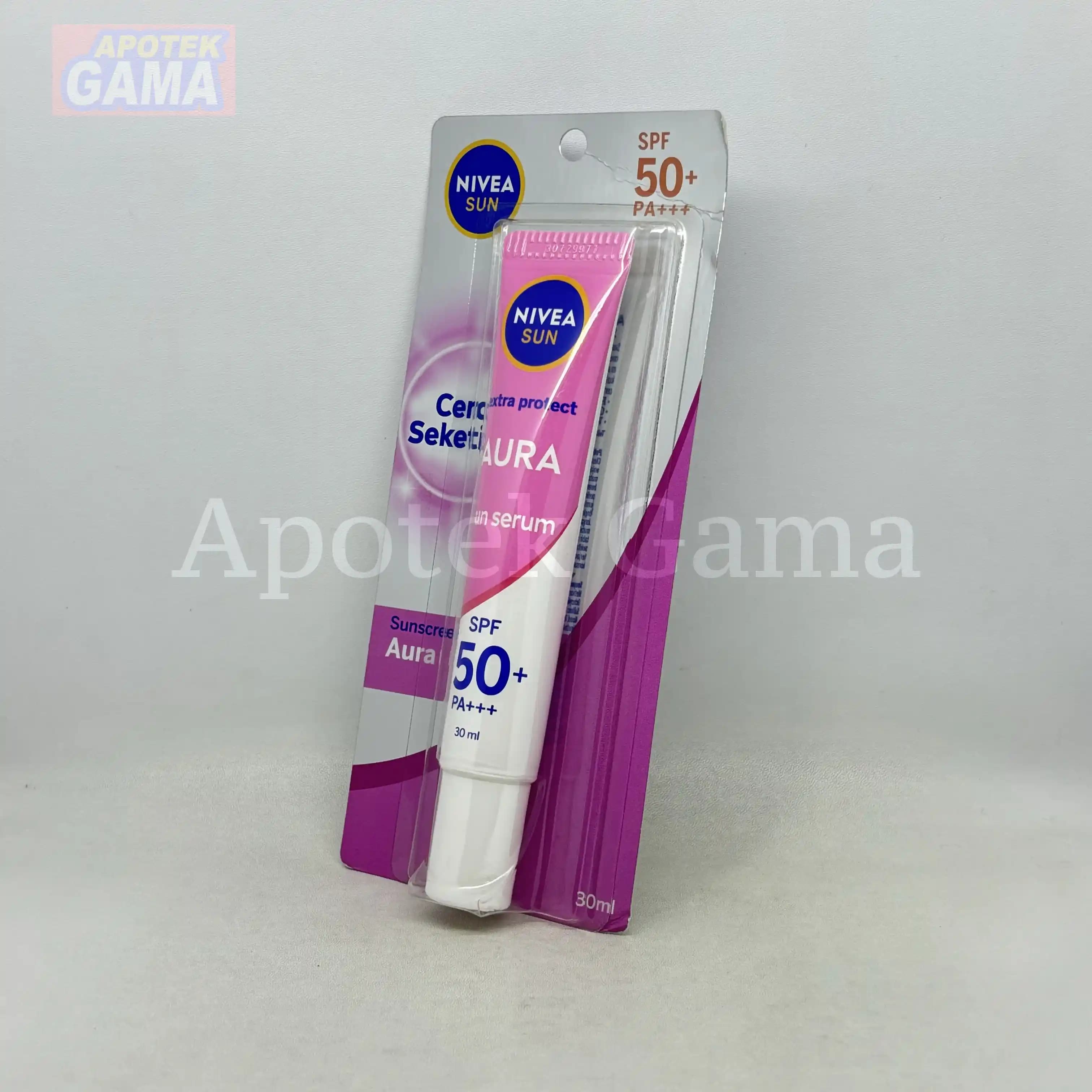 NIVEA SUN PROTECT & WHITE INSTANT AURA SERUM SPF50+ PA+++ 30 ML 4