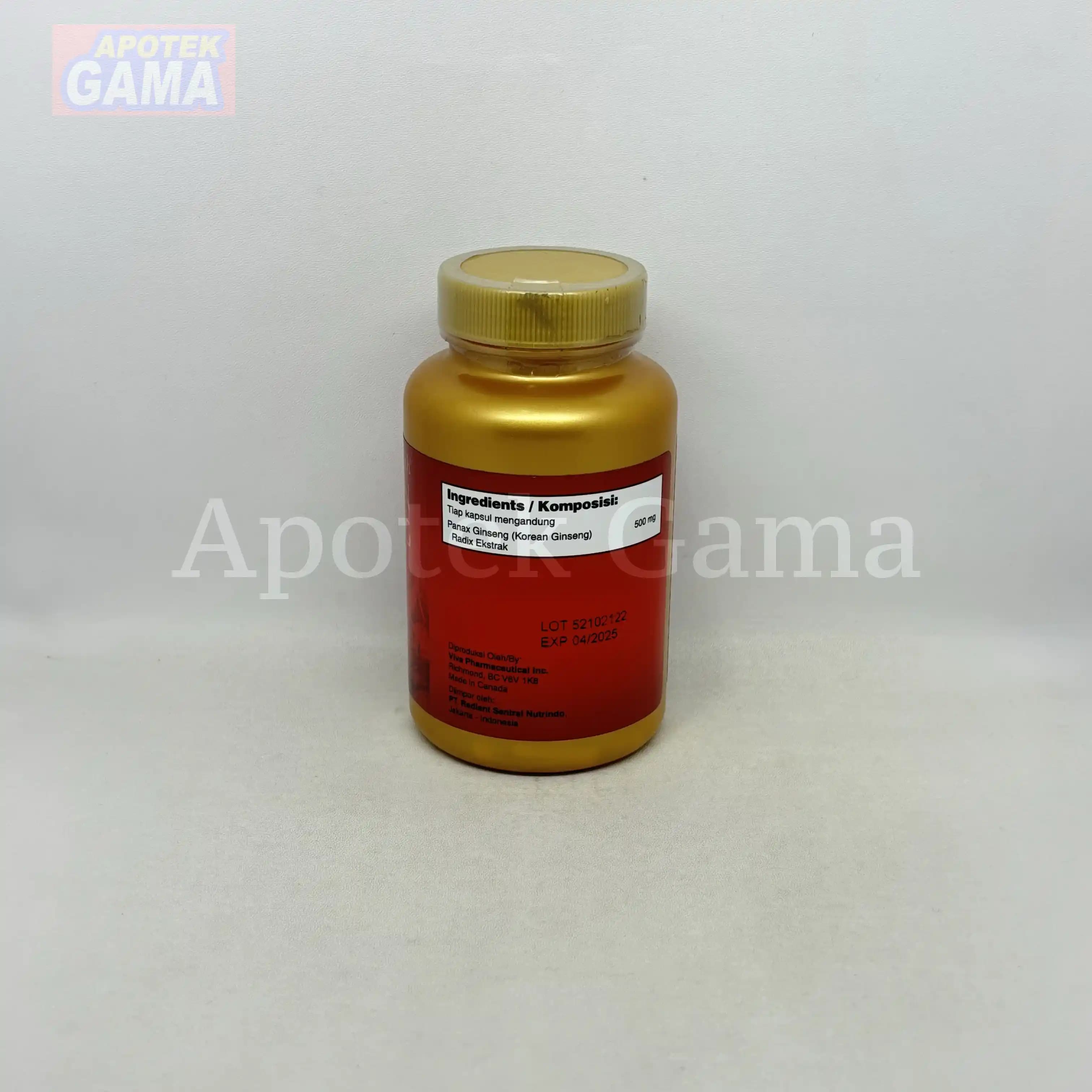 NATURES HEALTH KOREAN GINSENG 100S 3
