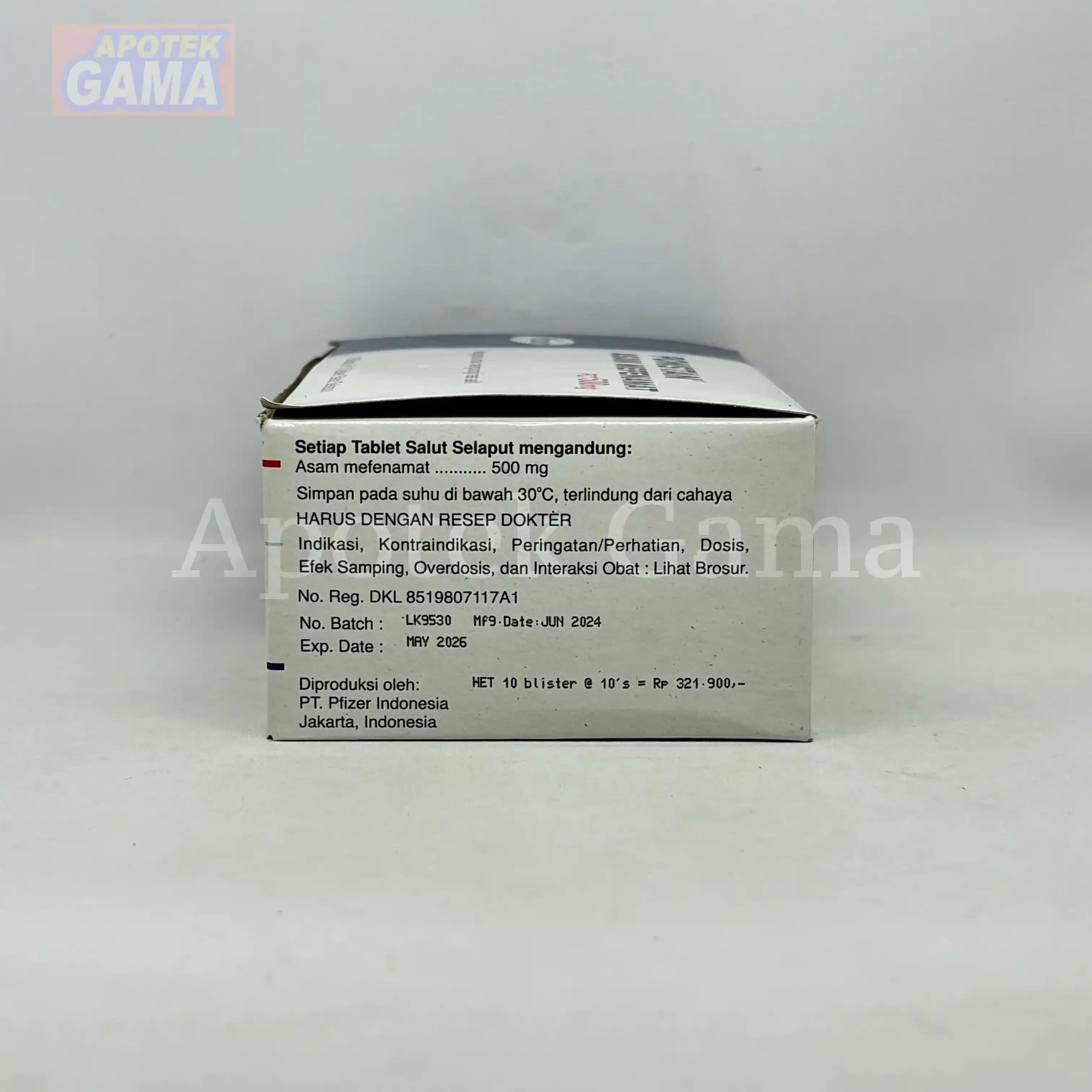 PONSTAN FCT TAB 500