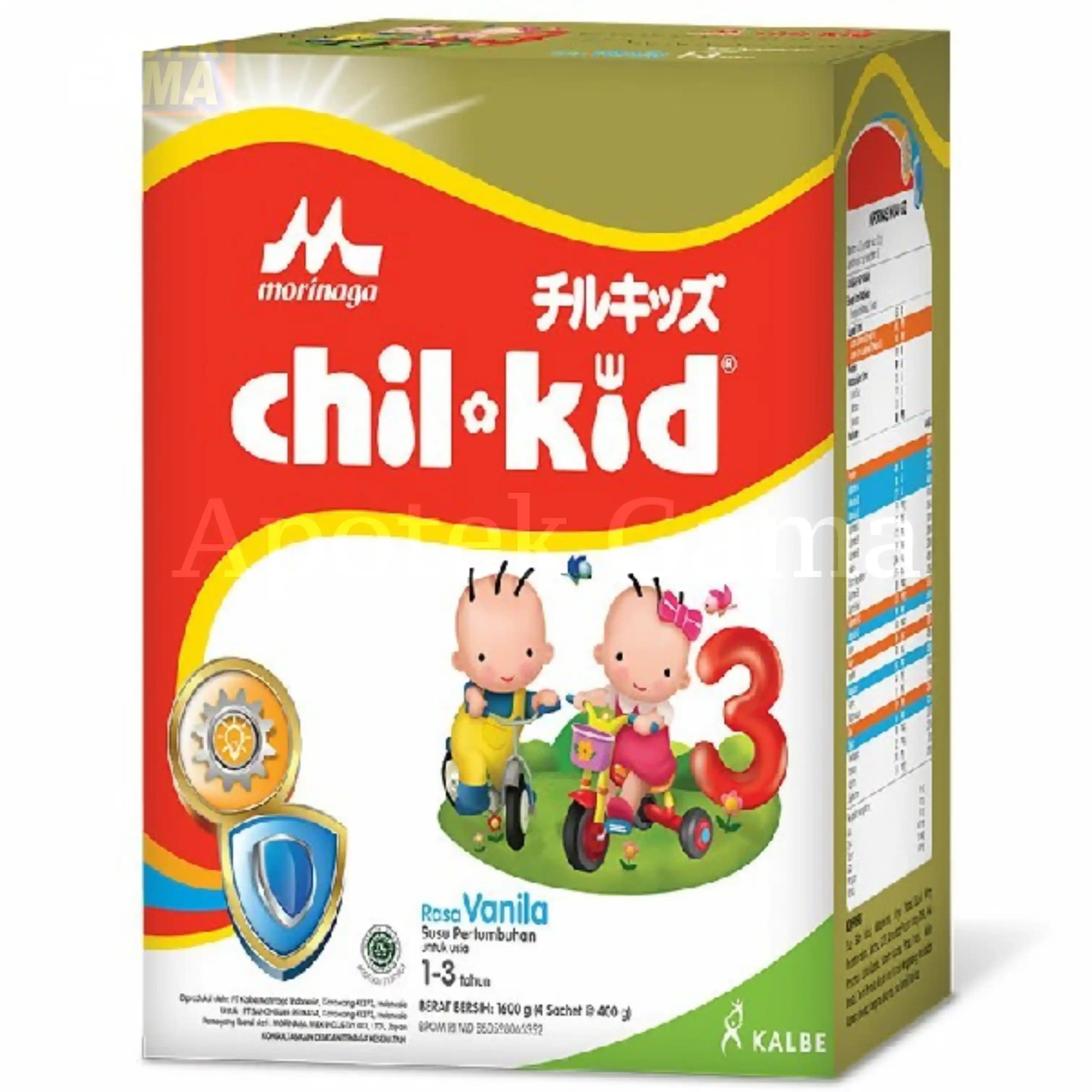 MORINAGA CHIL KID GOLD VANILA 4X400 GR 2