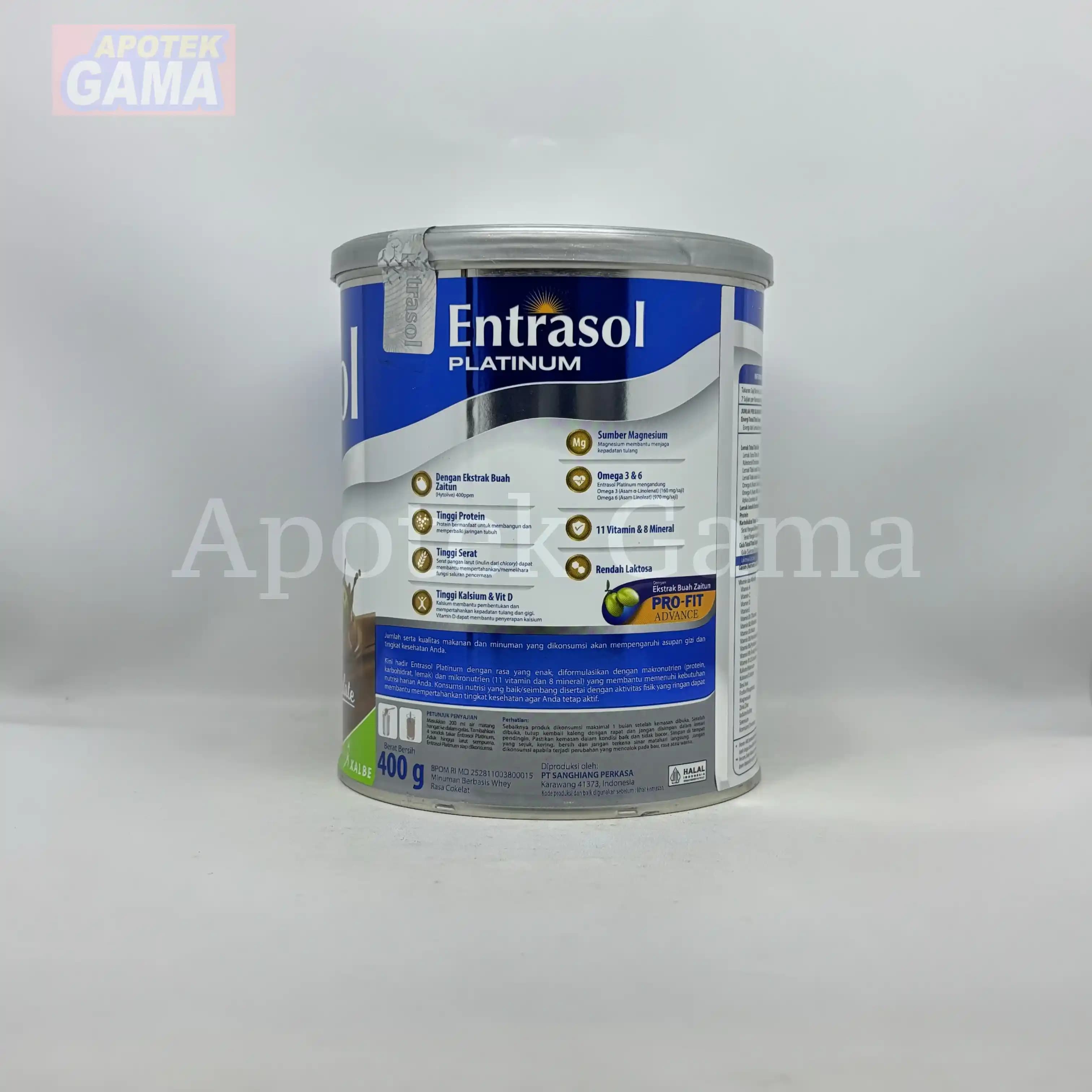 ENTRASOL PLATINUM COKLAT 400GR 2