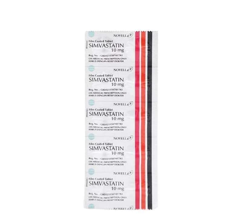 SIMVASTATIN TAB 10 (GEN) NOVEL 2