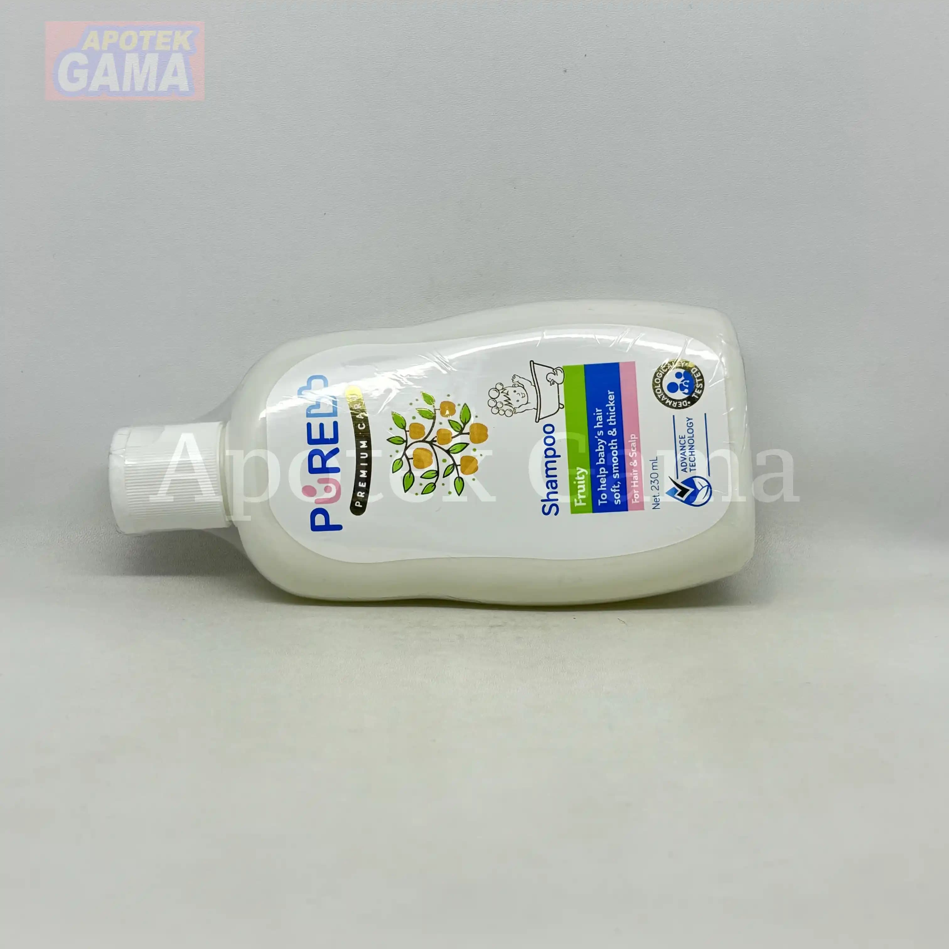 PURE BABY SHAMPOO FRUITY 230ML 2