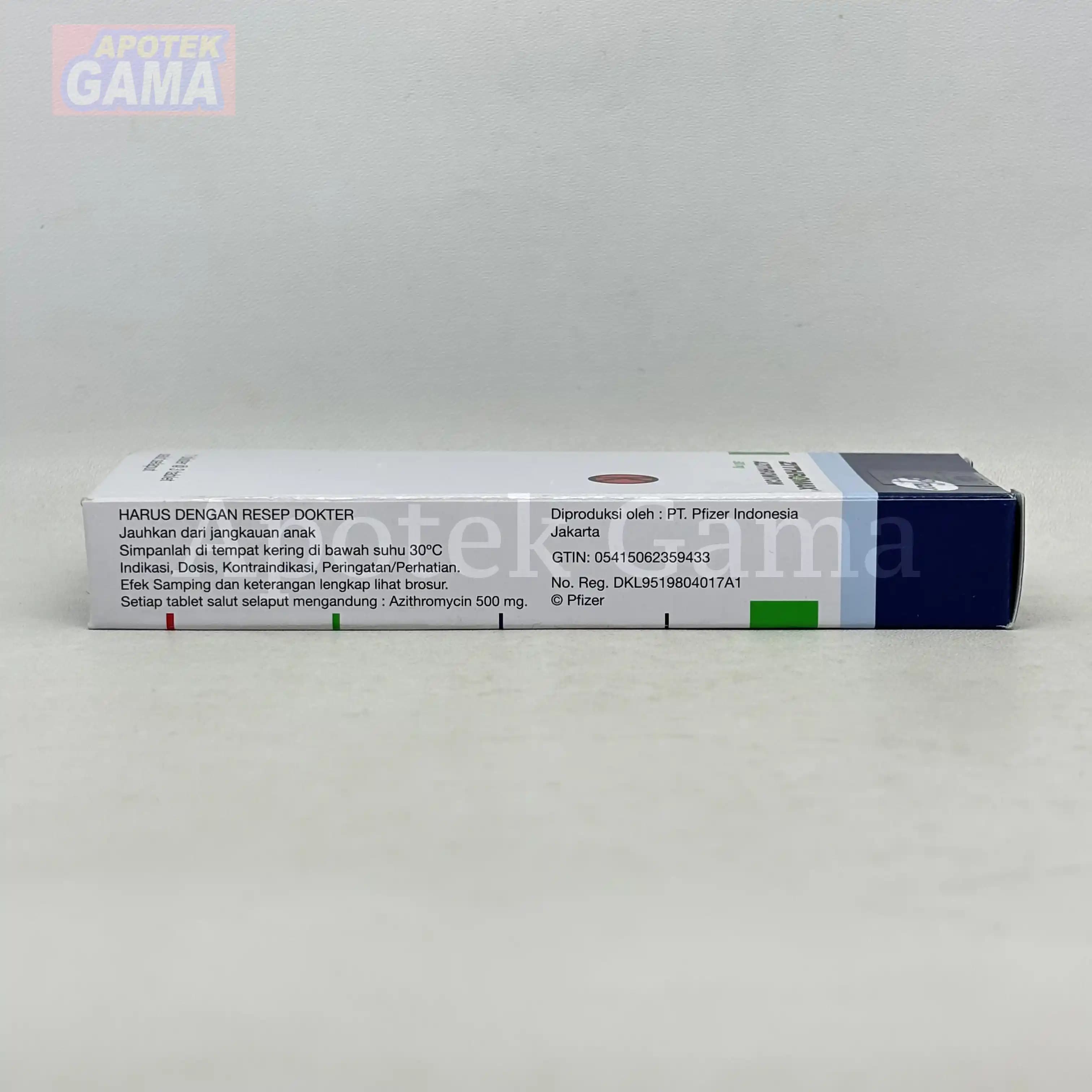 ZITHROMAX TAB 500 3
