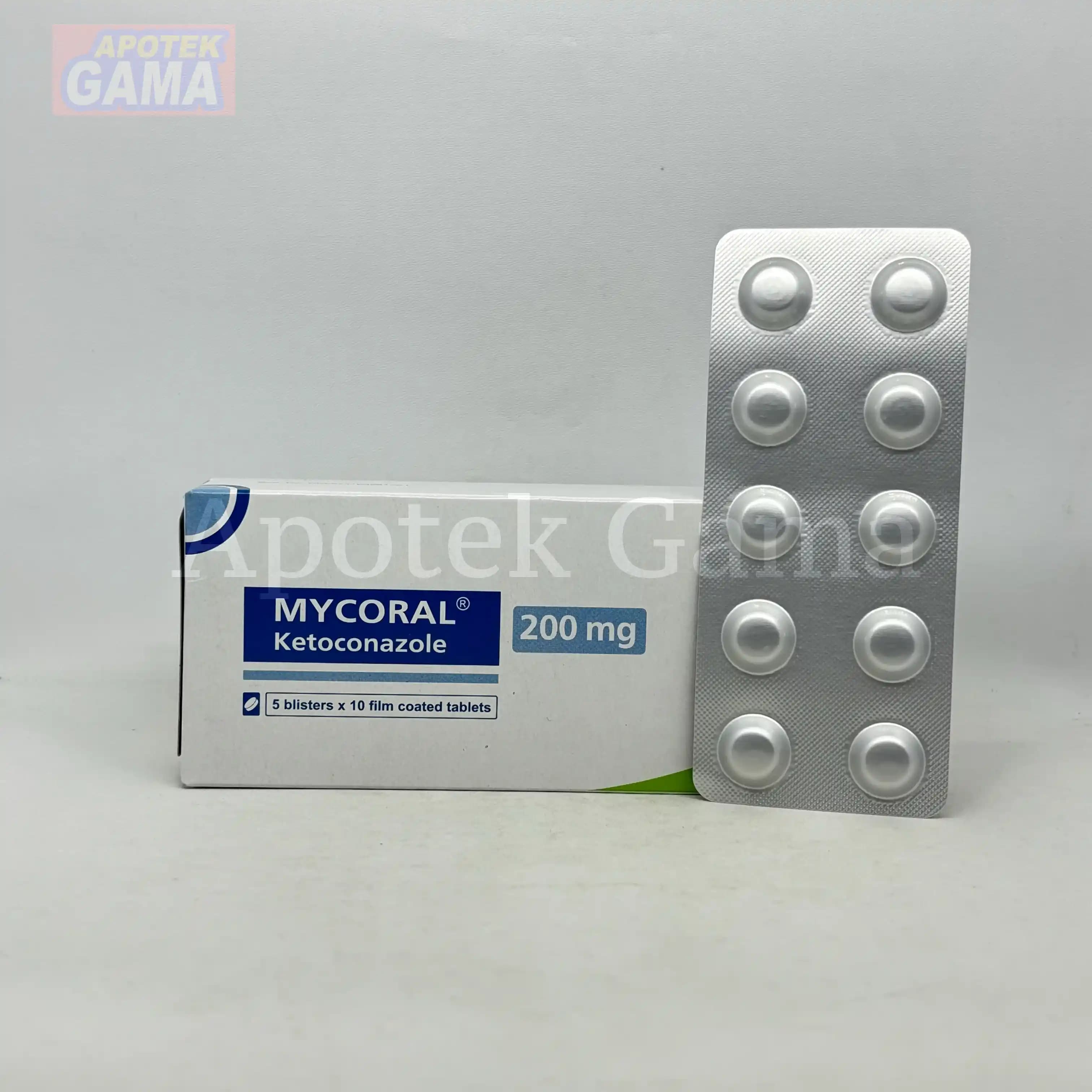 MYCORAL 200MG/50 TAB 3