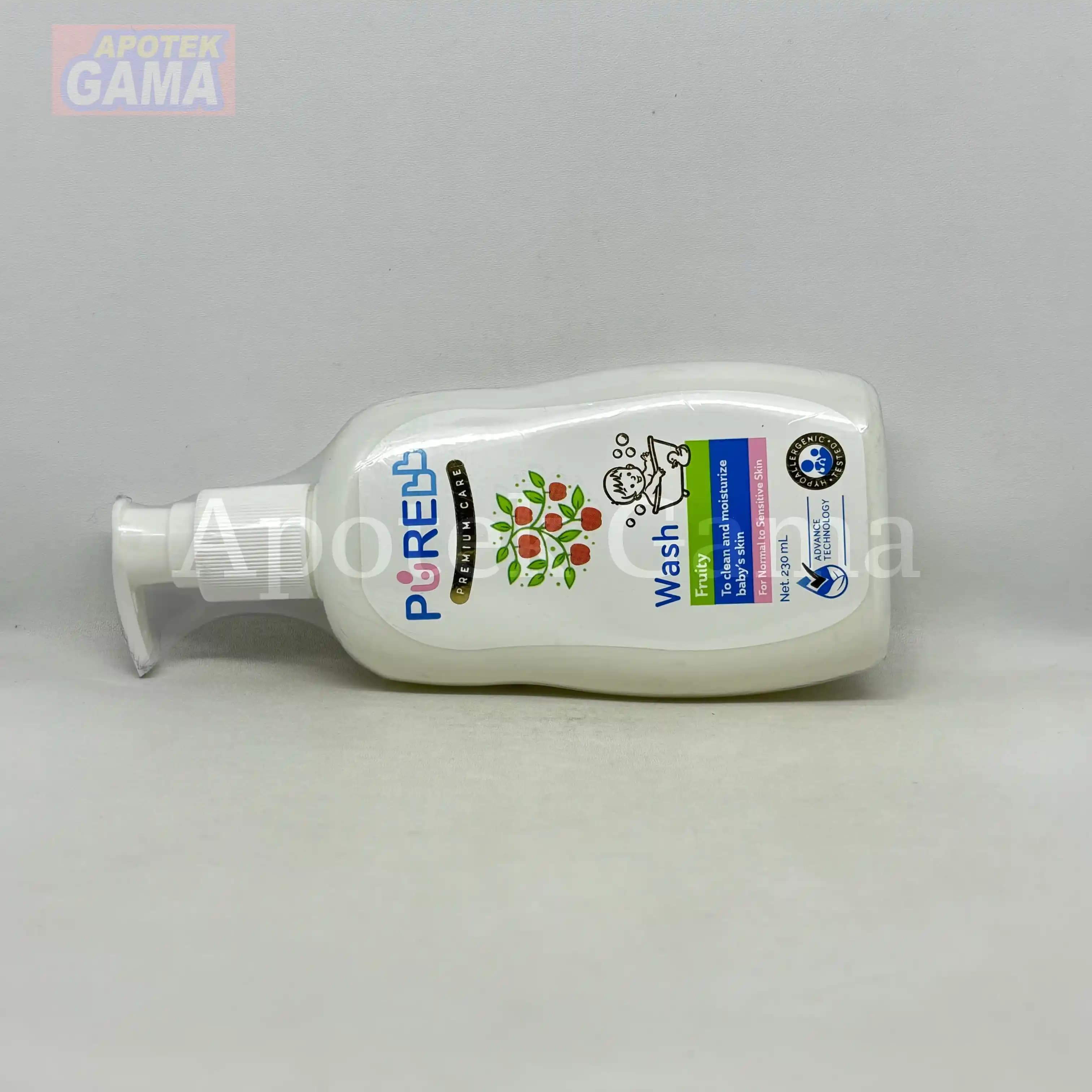 PURE BABY WASH FRUITY 230ML