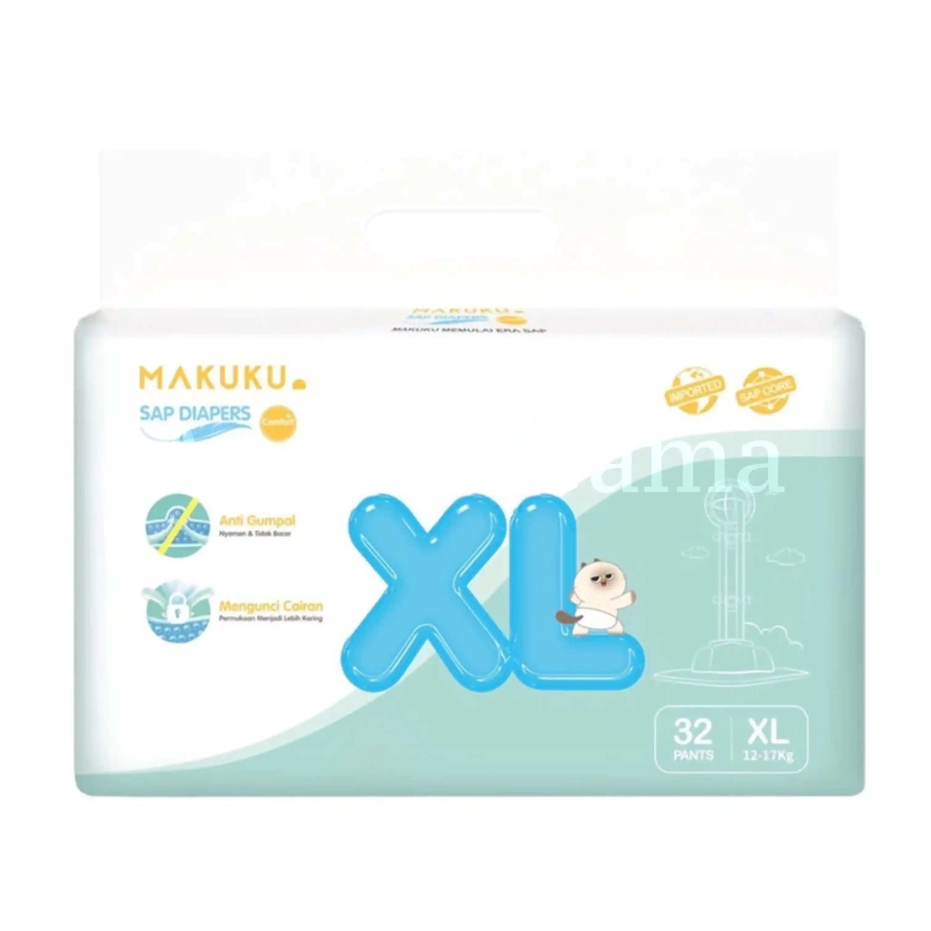 MAKUKU DIAPERS COMFORT XL 32