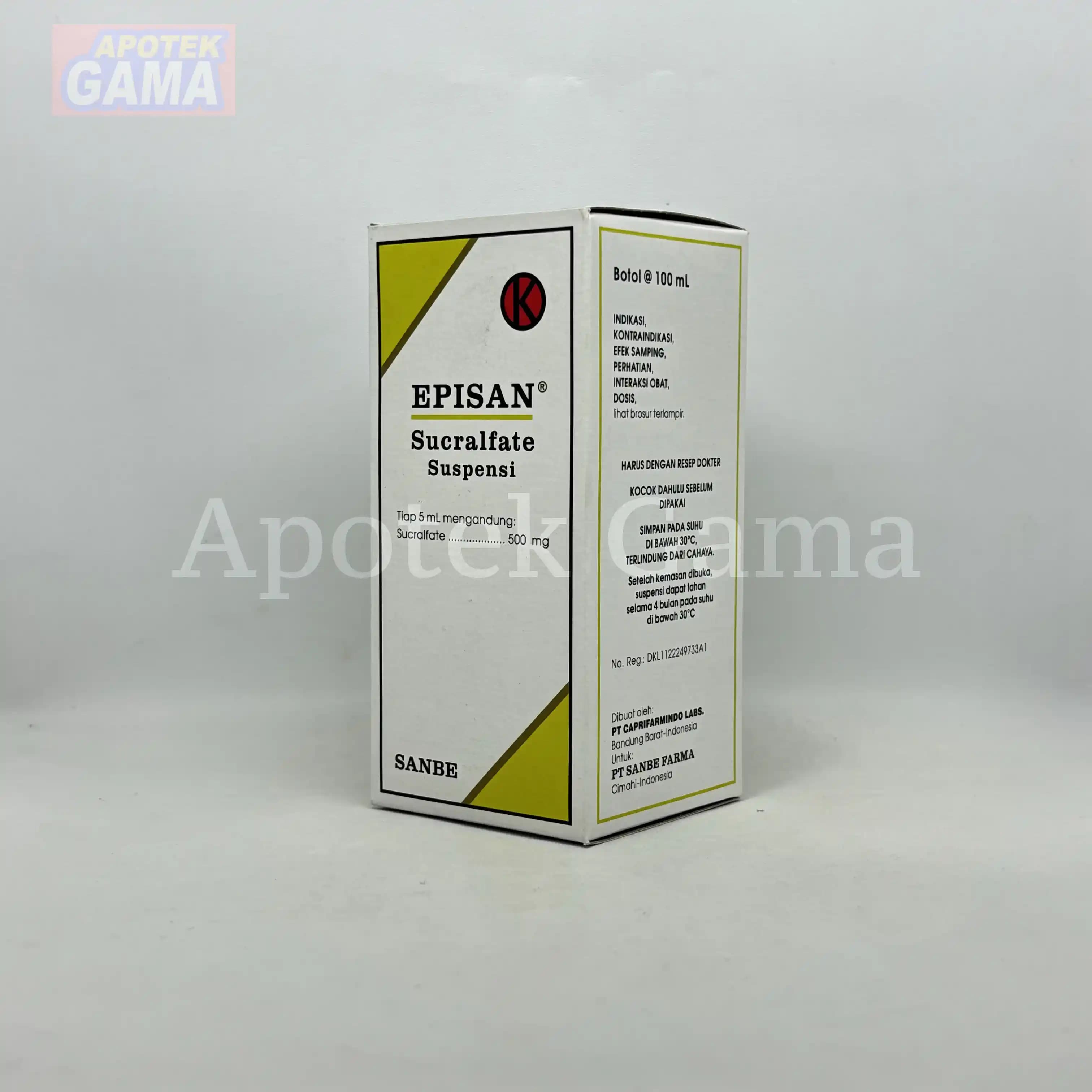 EPISAN SYRUP 100 ML
