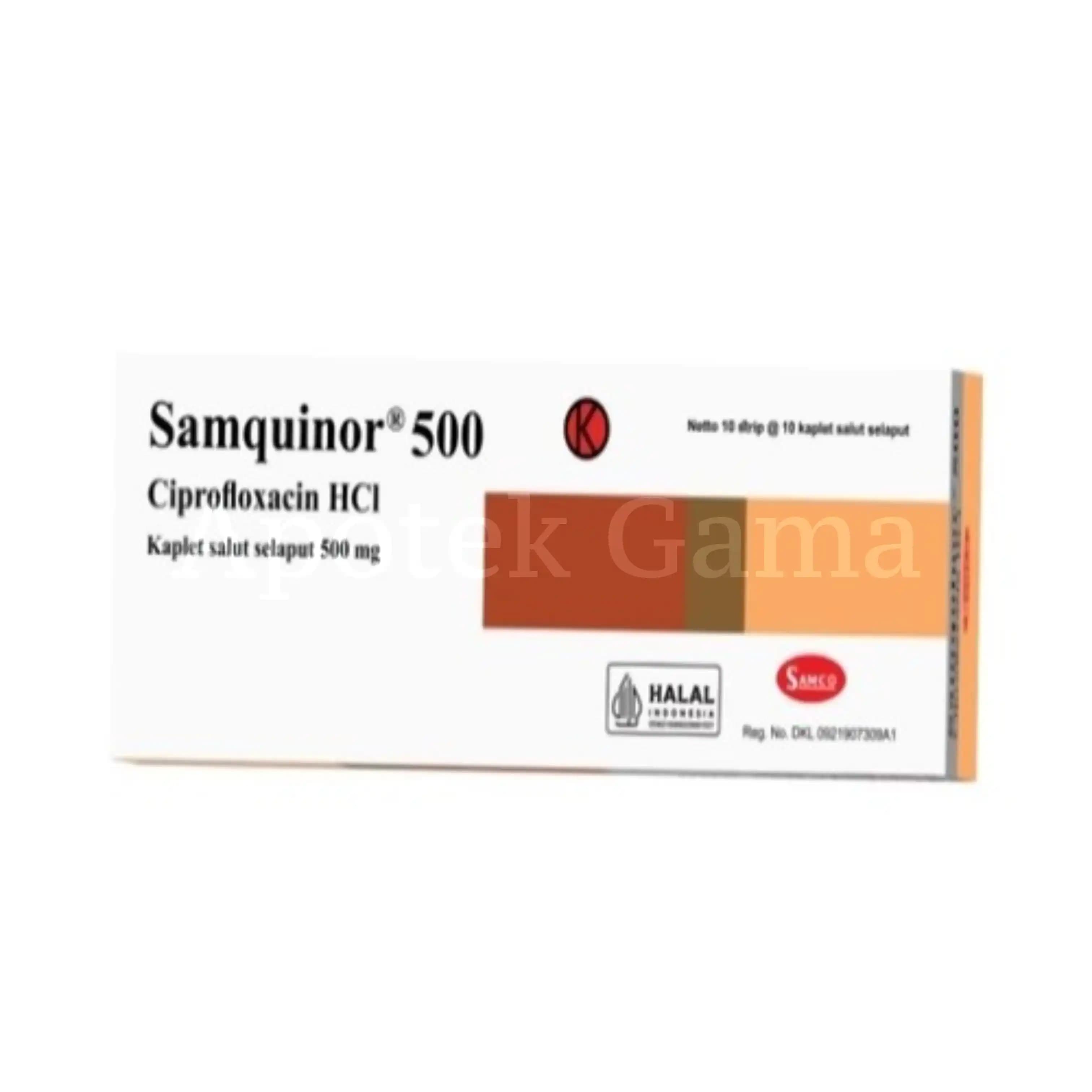 SAMQUINOR 500MG TABLET 2