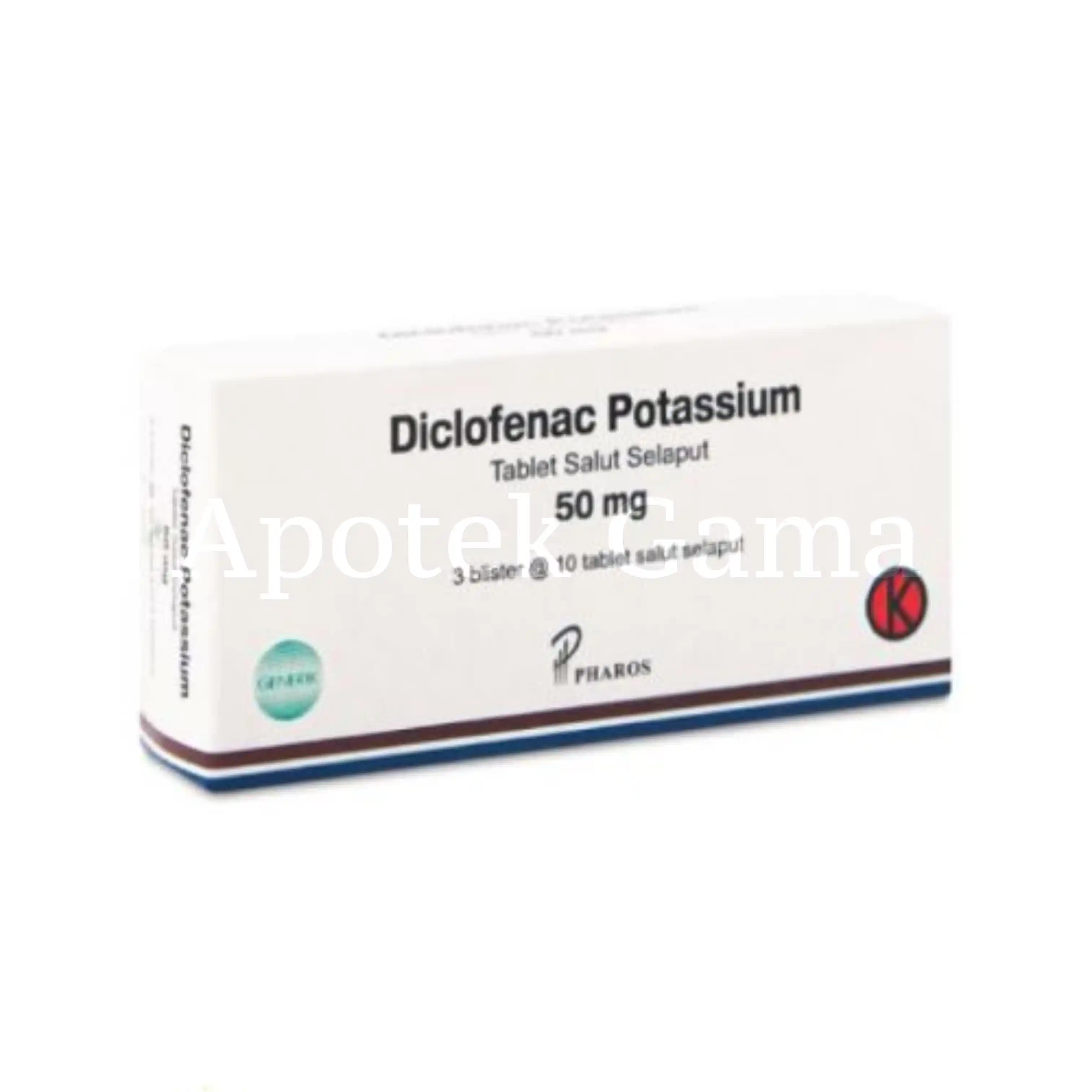 POTASIUM DIKLOFENAC 50MG/50TAB (GEN) HJ 2