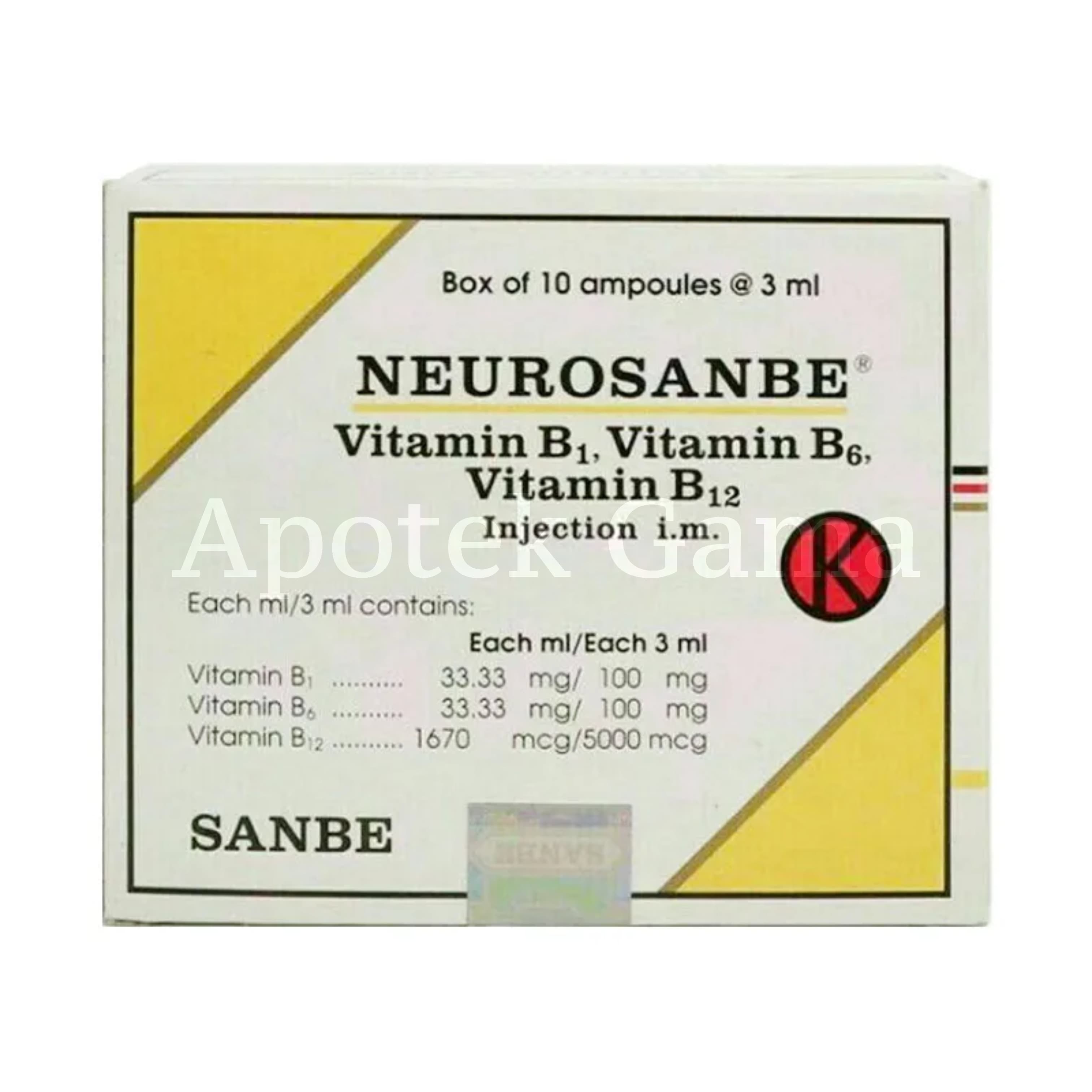 NEUROSANBE INJ 2