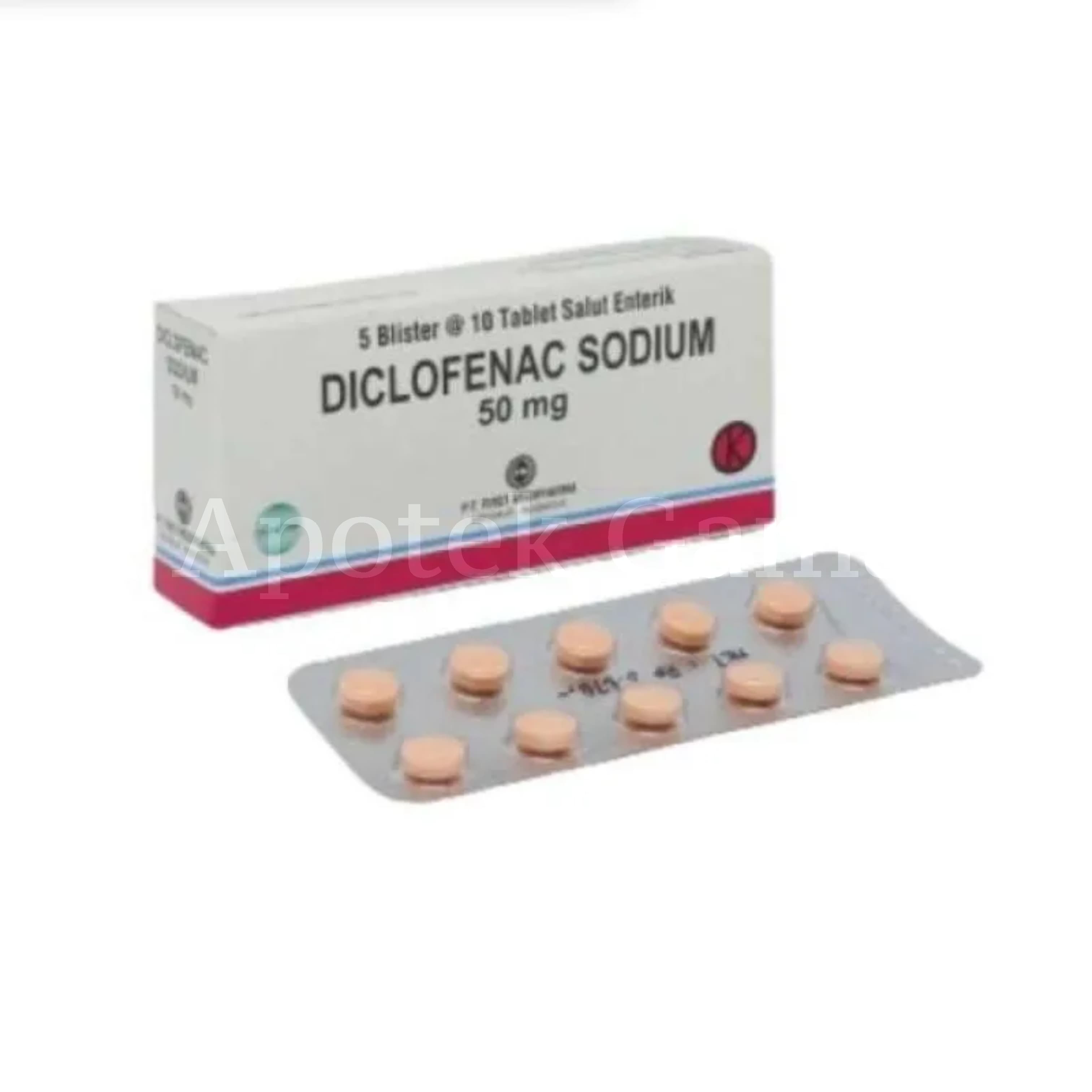 NATRIUM DIKLOFENAK TAB 50 (GEN) 2