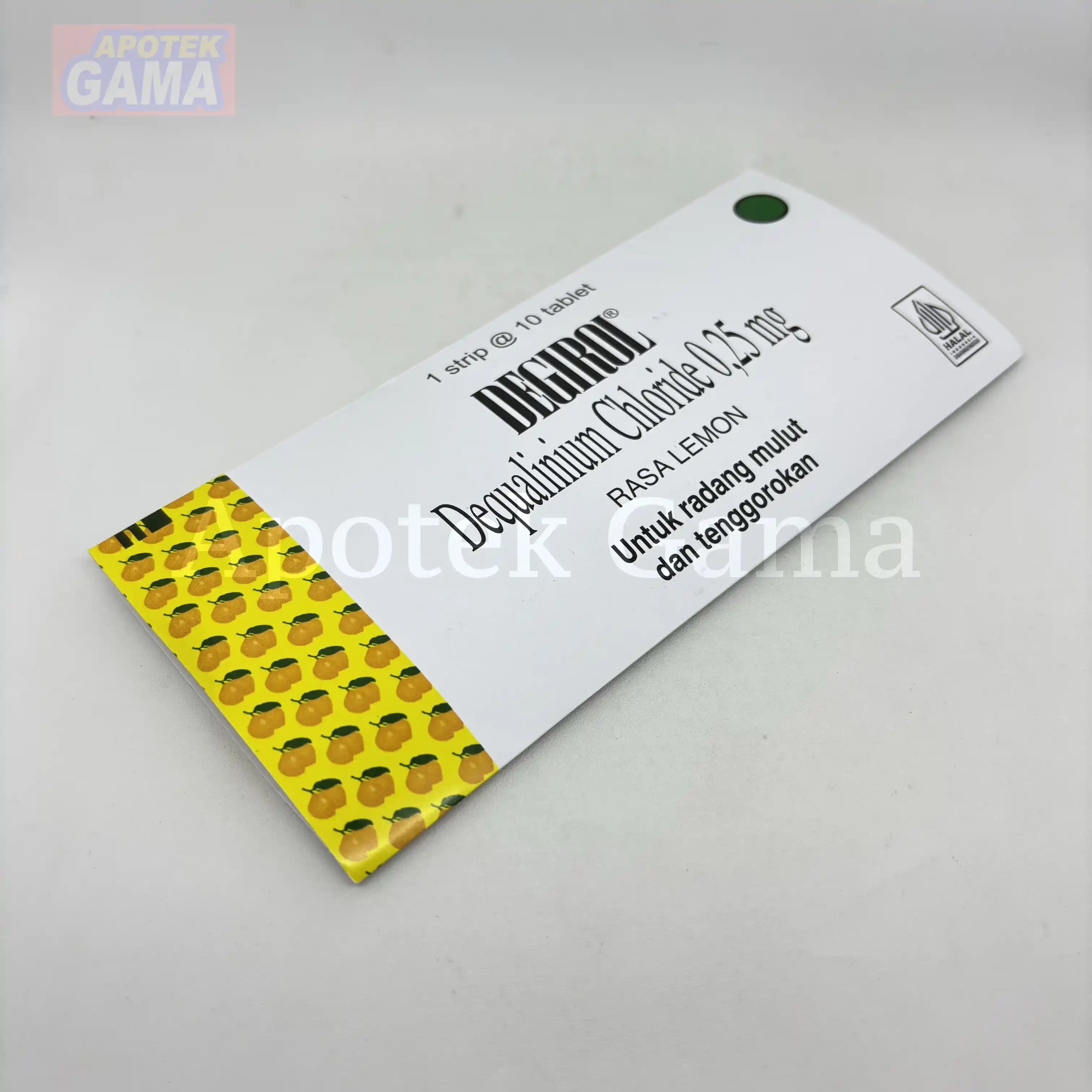 DEGIROL LOZ 100 TAB 4