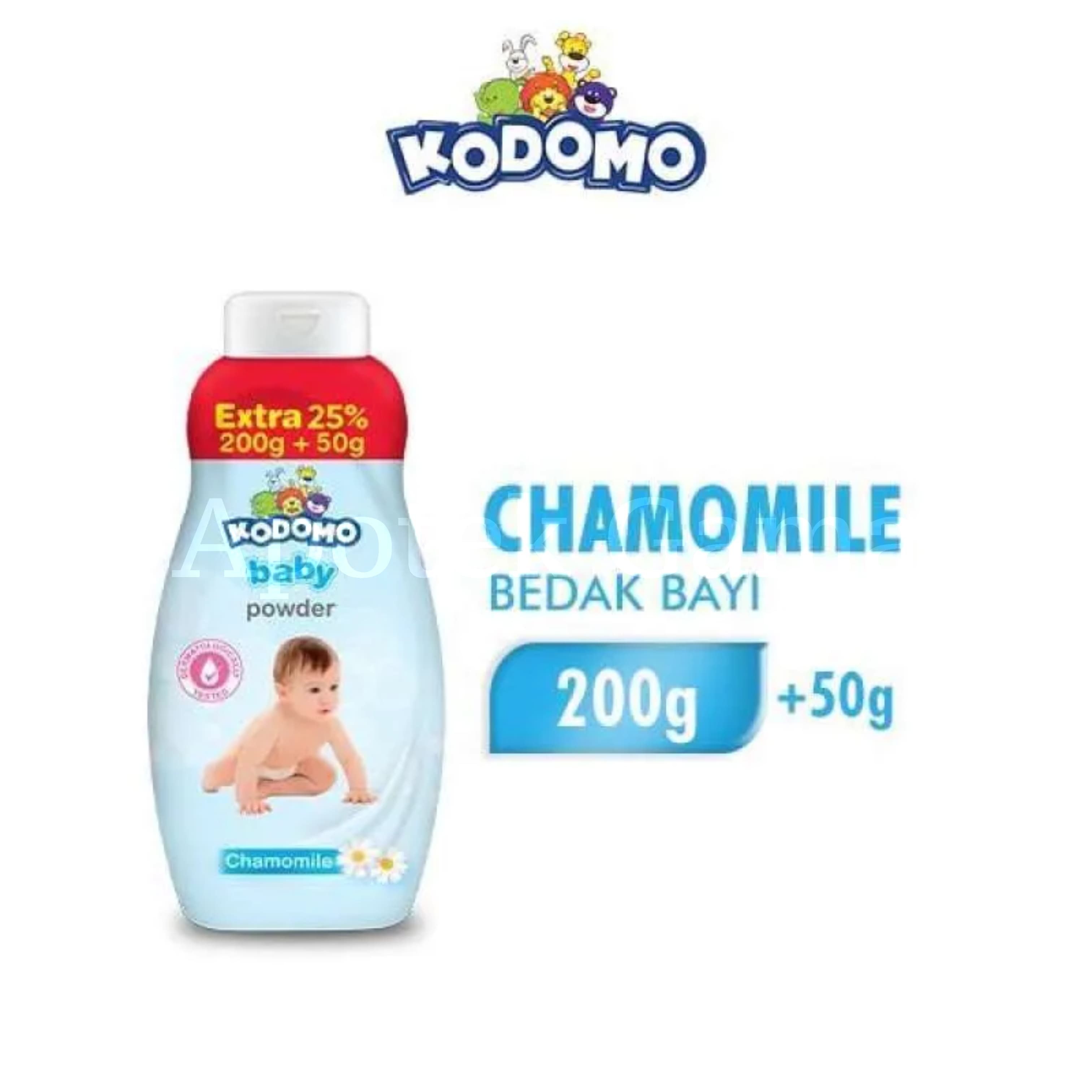 KODOMO BABY POWDER CHAMOMILE 200GR
