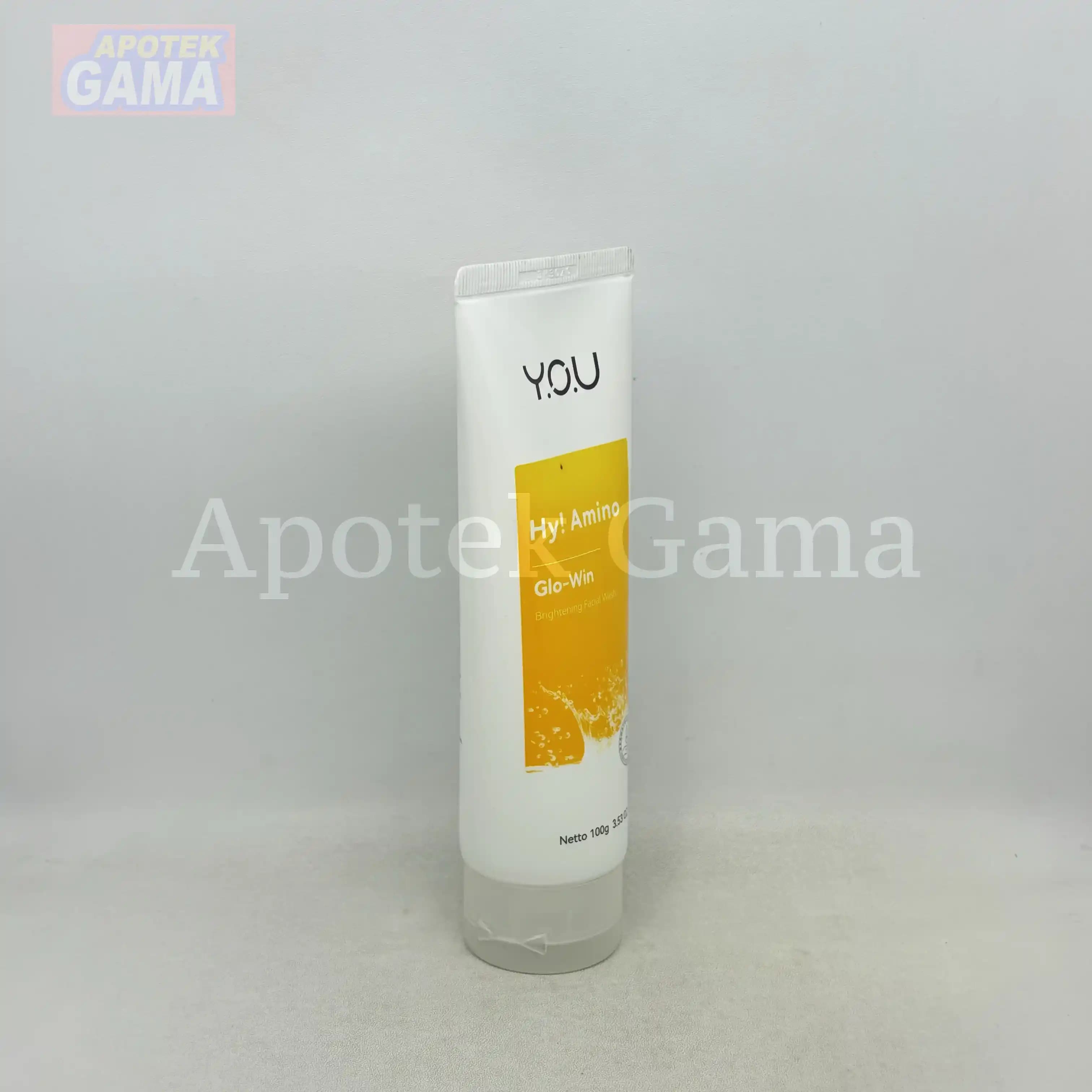 YOU HY AMINO GLOW WIN BRIGHTENING FACIAL WASH 100 GR 4