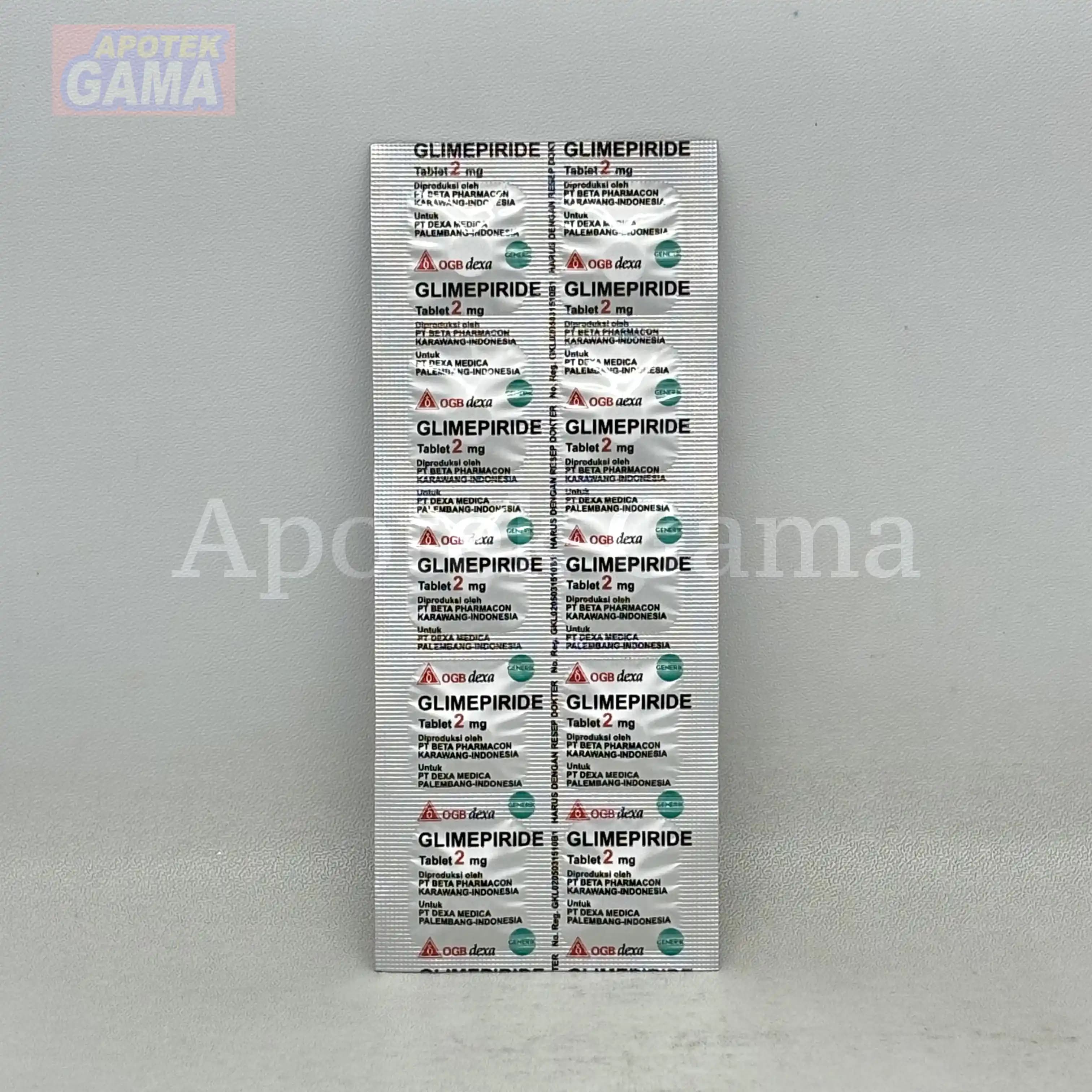 GLIMEPIRIDE 2 MG TAB 6