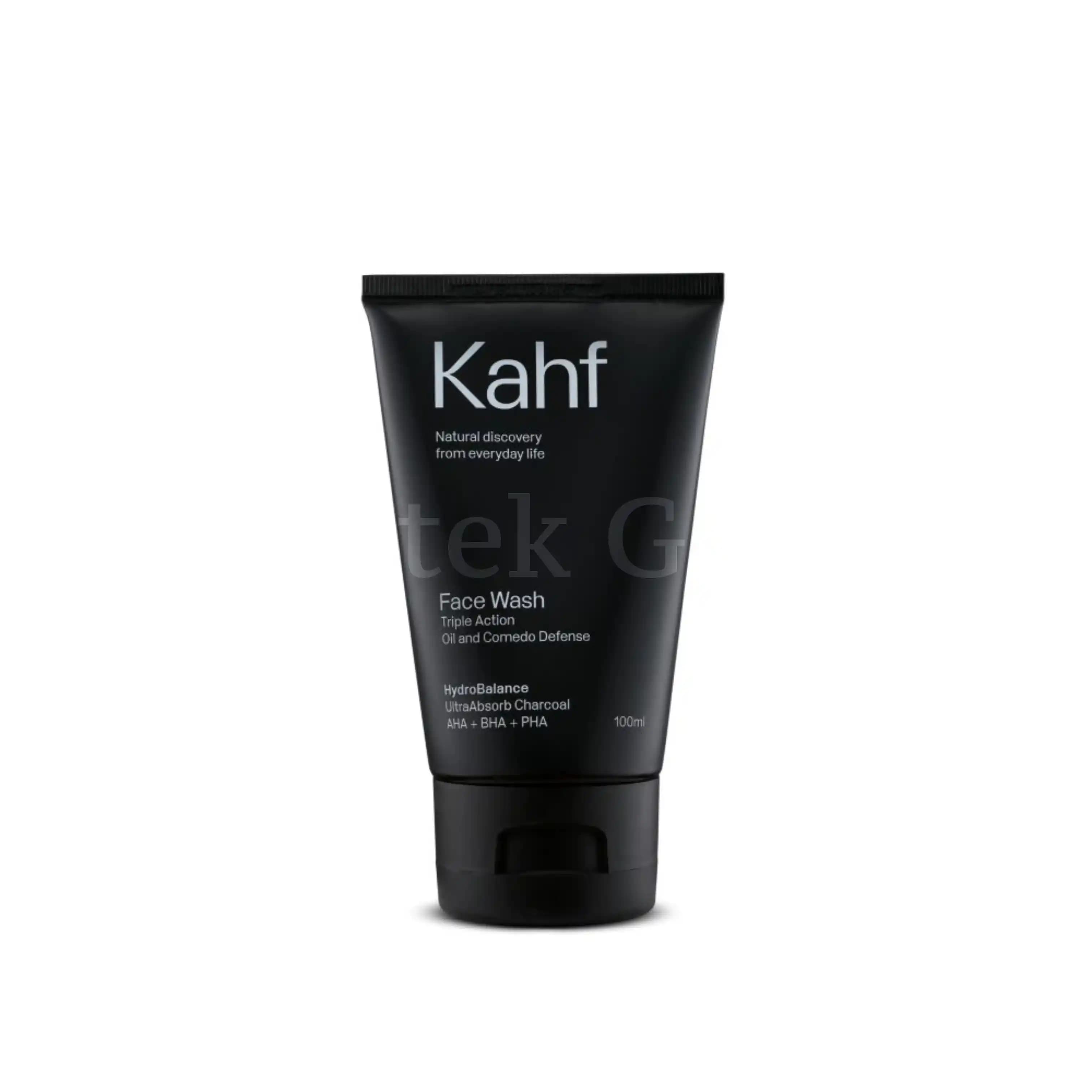 KAHF TRIPLE ACTION OIL AND COMEDO DEFENSE FACE WASH 100ML 2