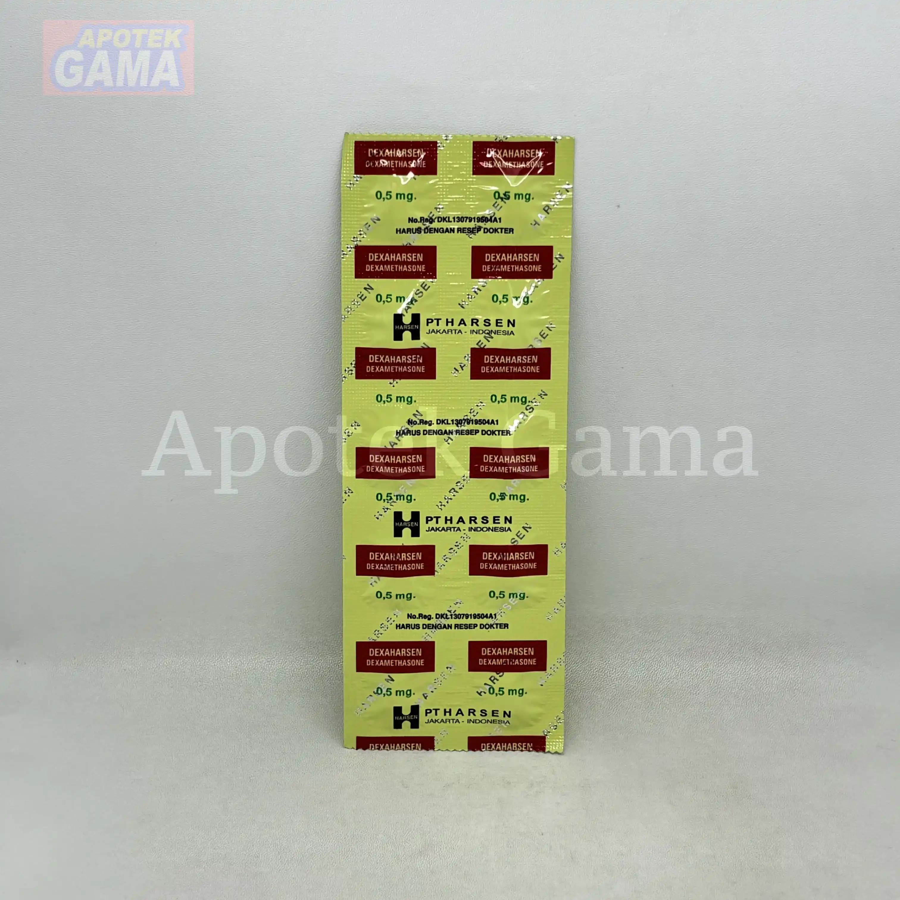 DEXAMETHASONE 0.5 MG STRIP 4