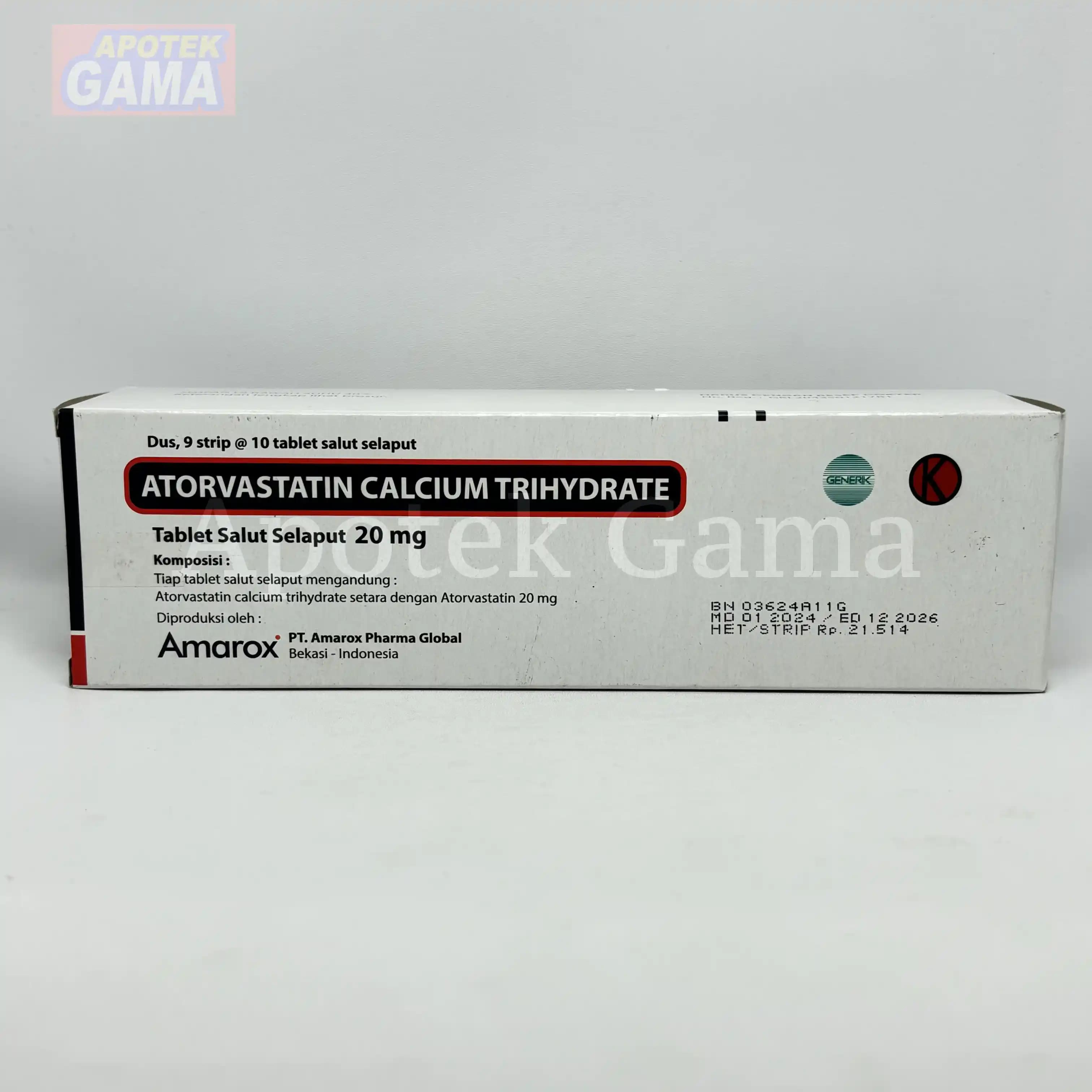 ATORVASTATIN  20MG 3