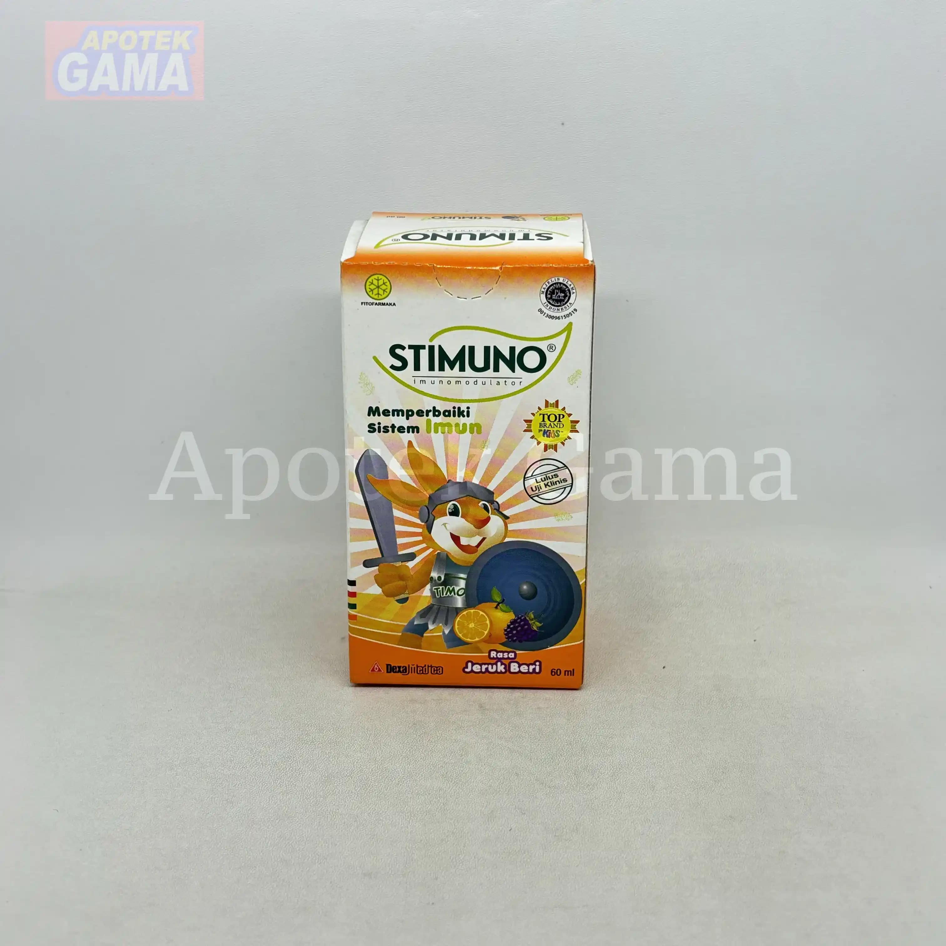 STIMUNO SYR ORANGE BERRY 60ML 5
