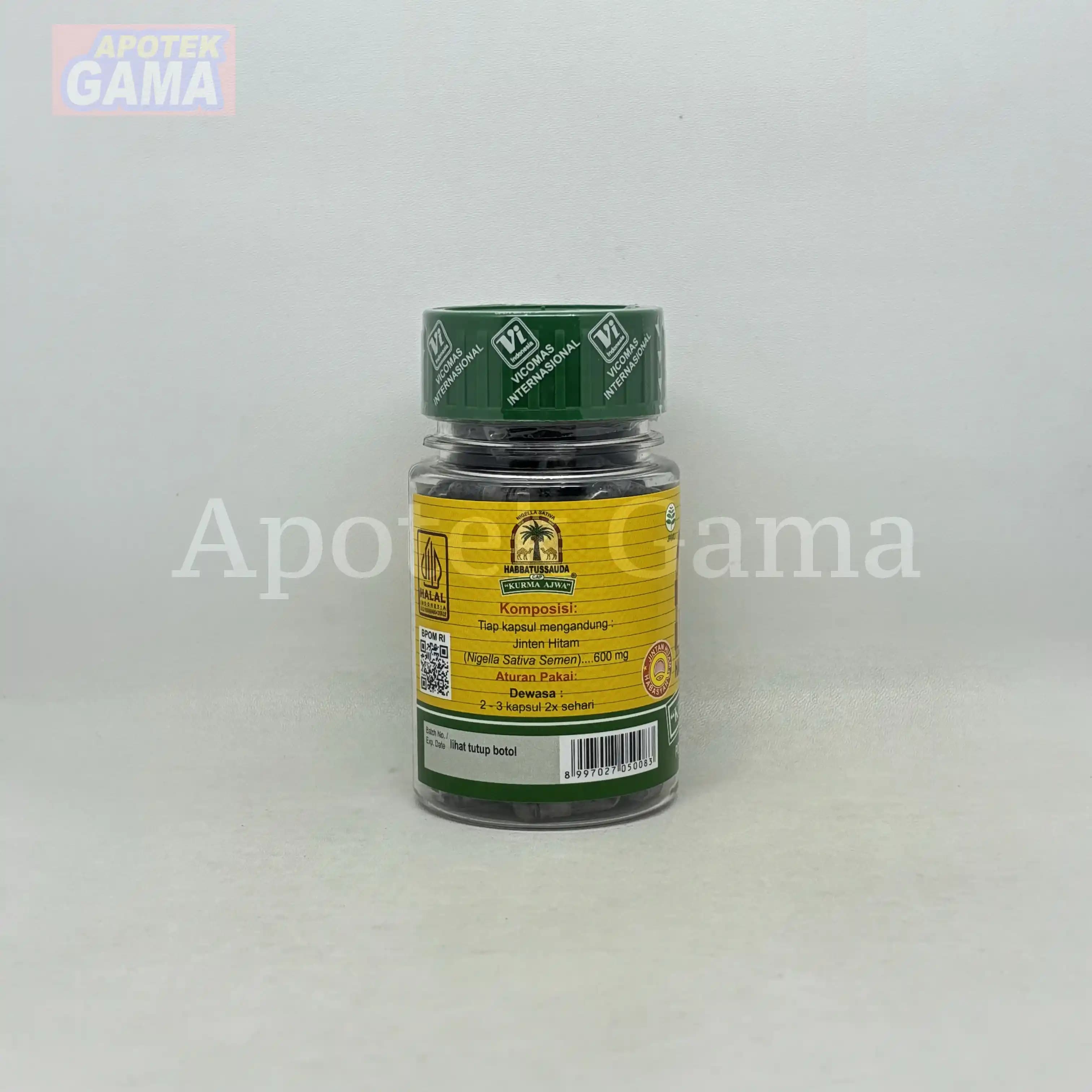 HABBATUSSAUDA KURMA AJWA 120KAP  3