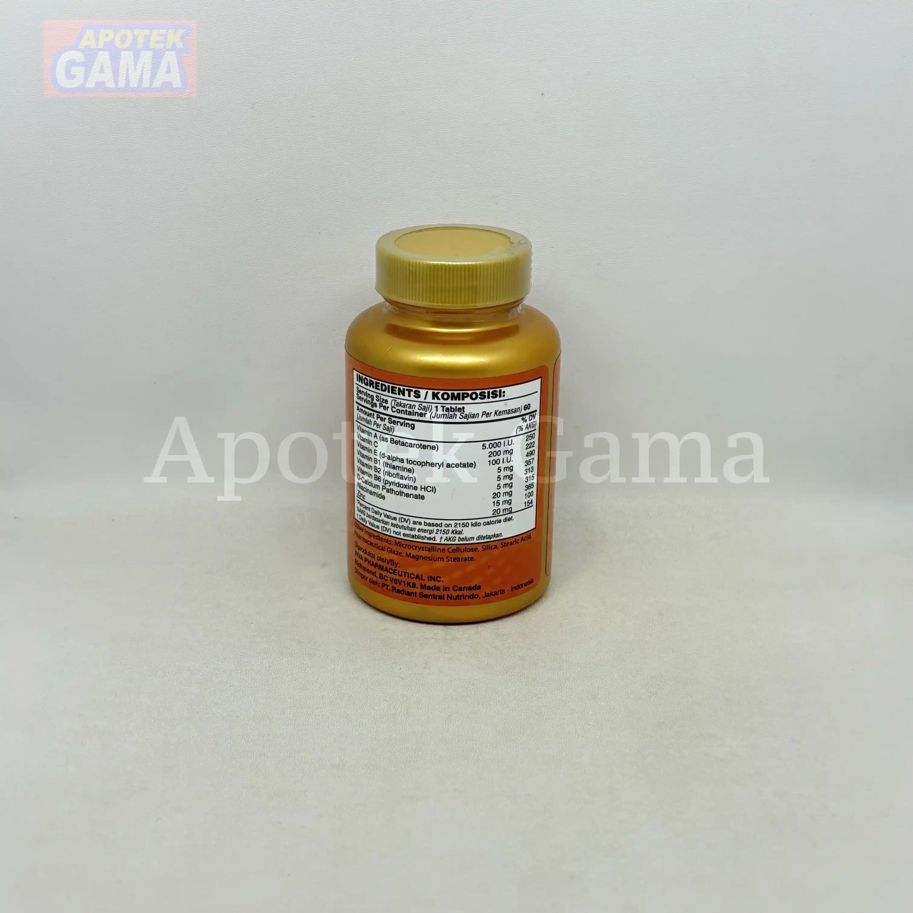 NATURES HEALTH OPTIMA MULTIVITAMIN 60S 5