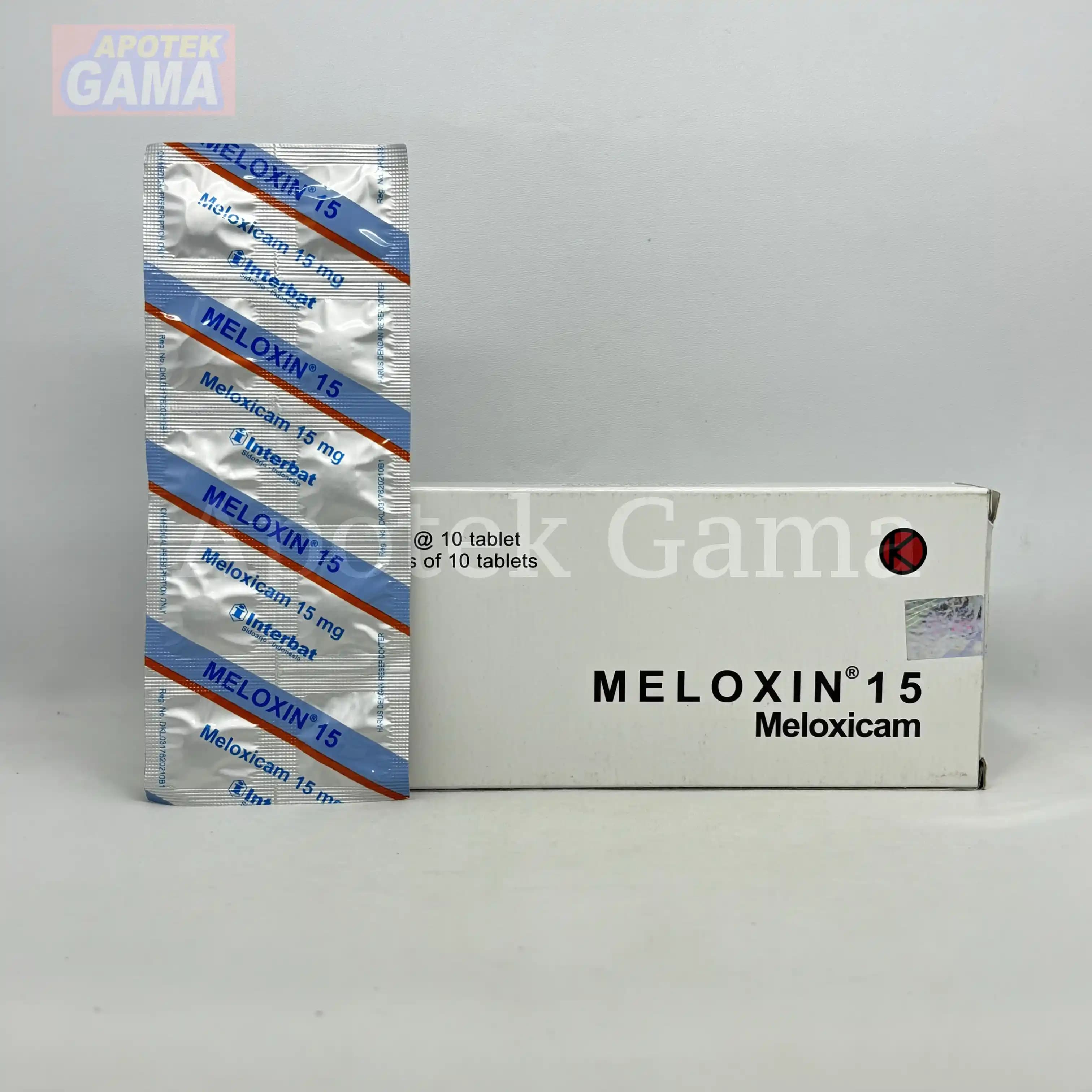 MELOXIN 15MG TAB 4