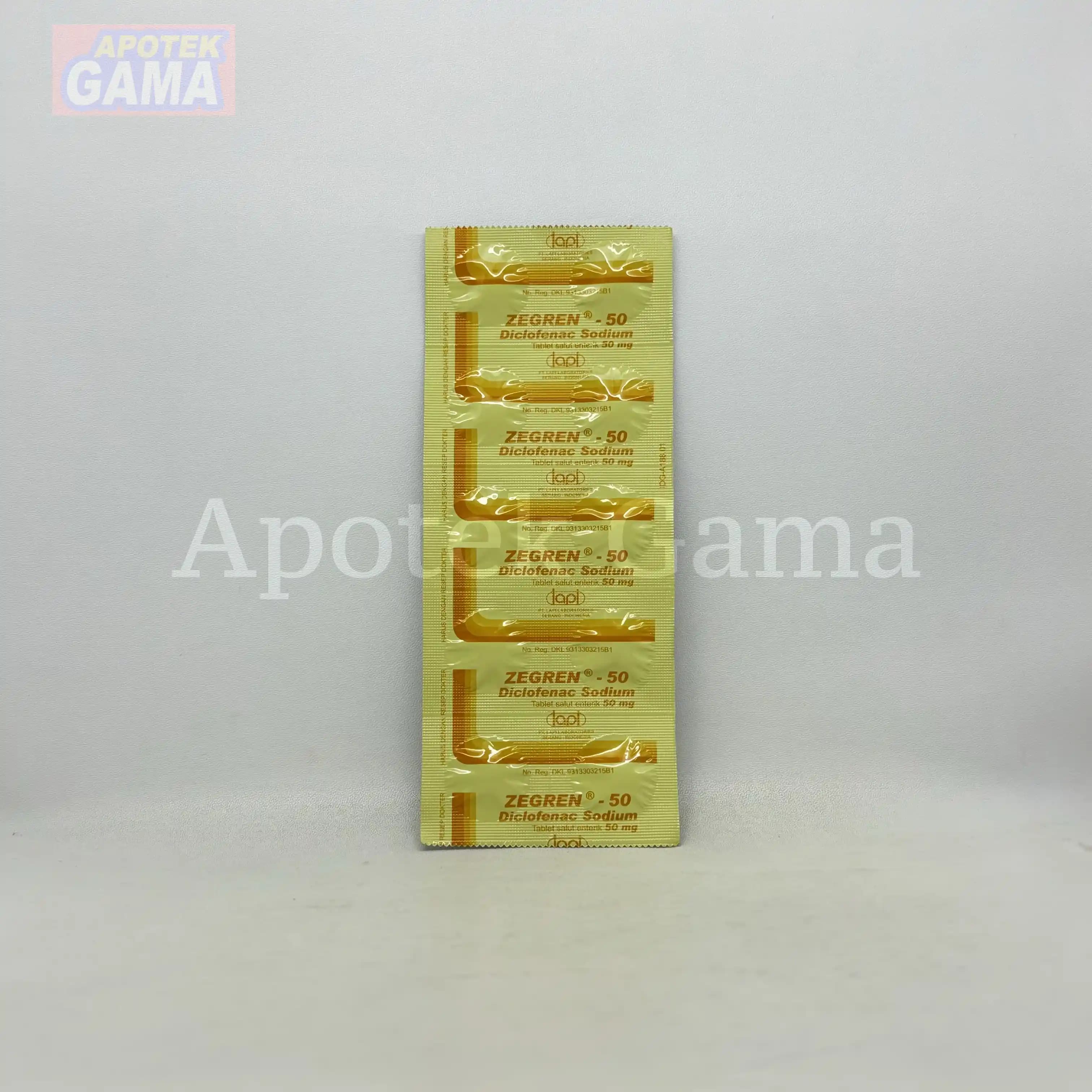 ZEGREN 50 MG TAB