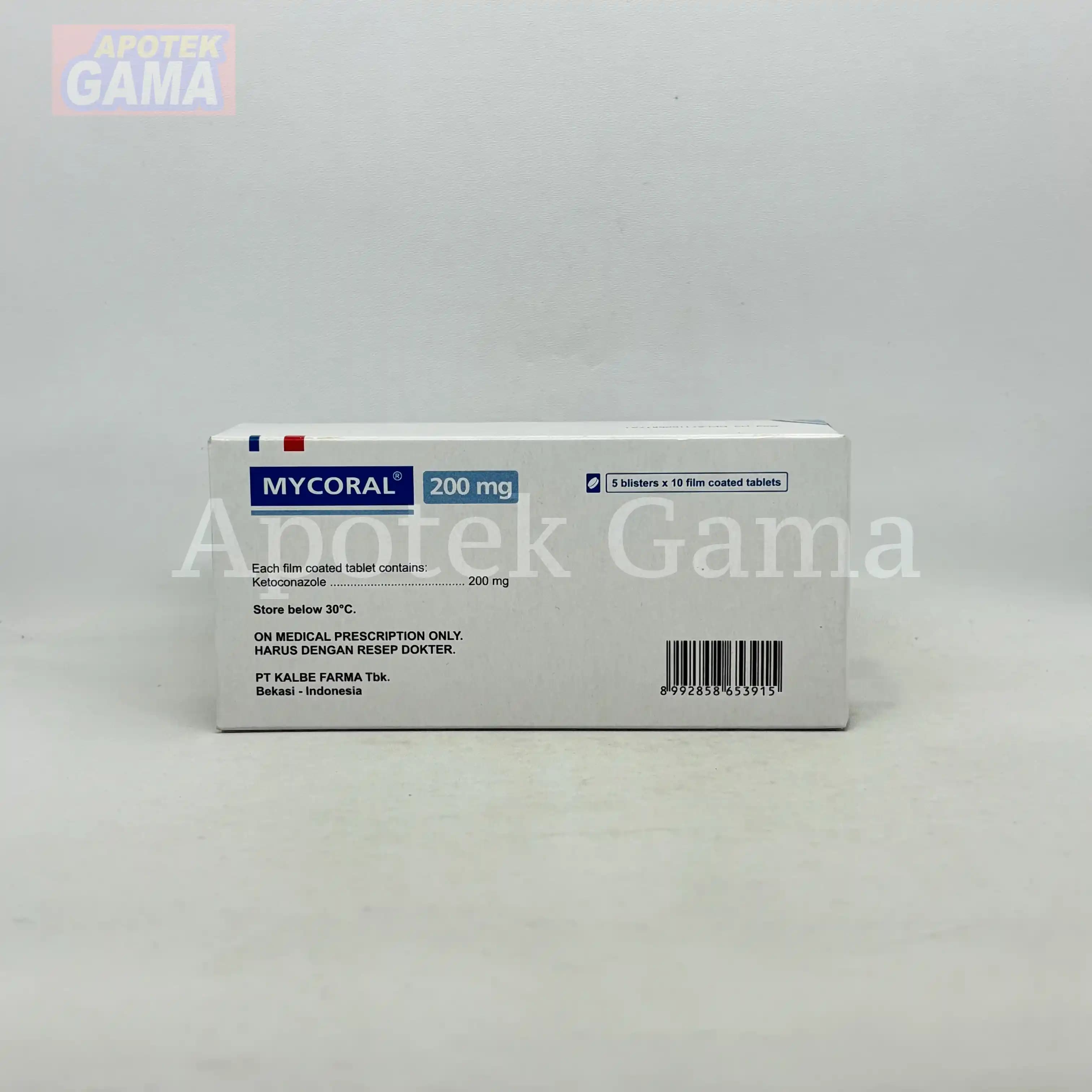 MYCORAL 200MG/50 TAB 2