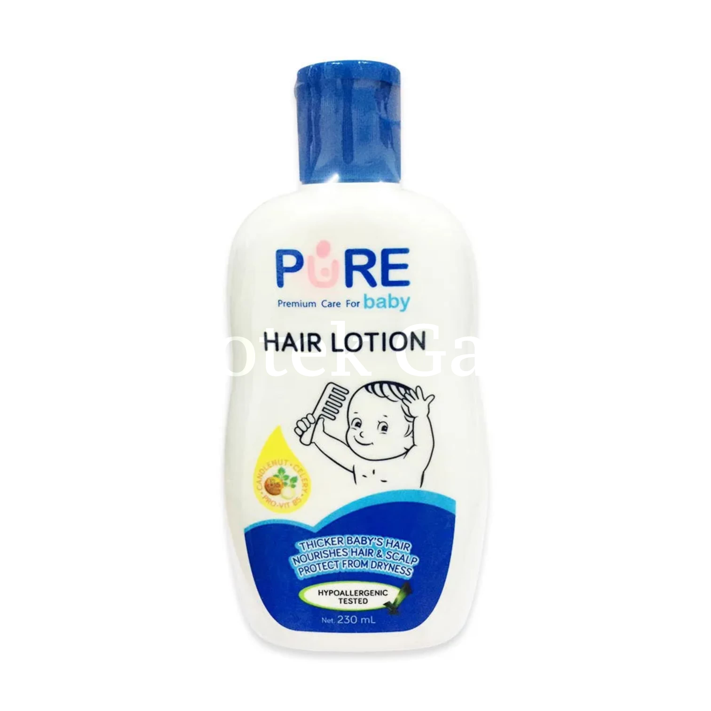 PURE BABY HAIR LOTION 230ML 2