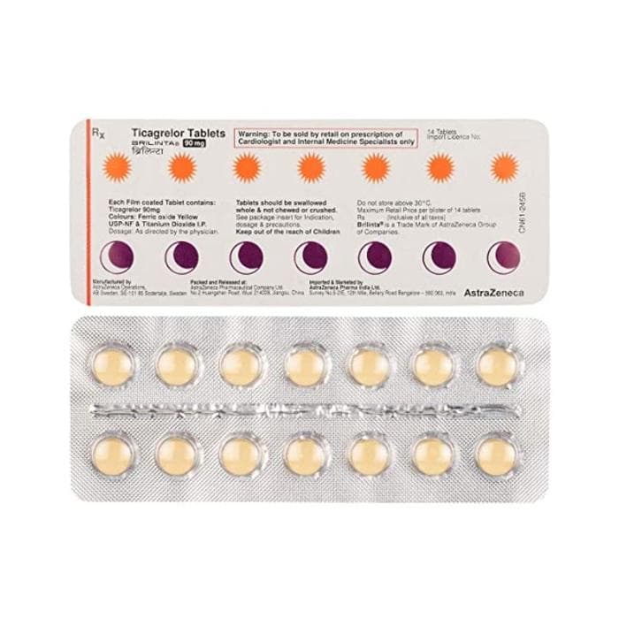 BRILINTA 90MG TABLET 4
