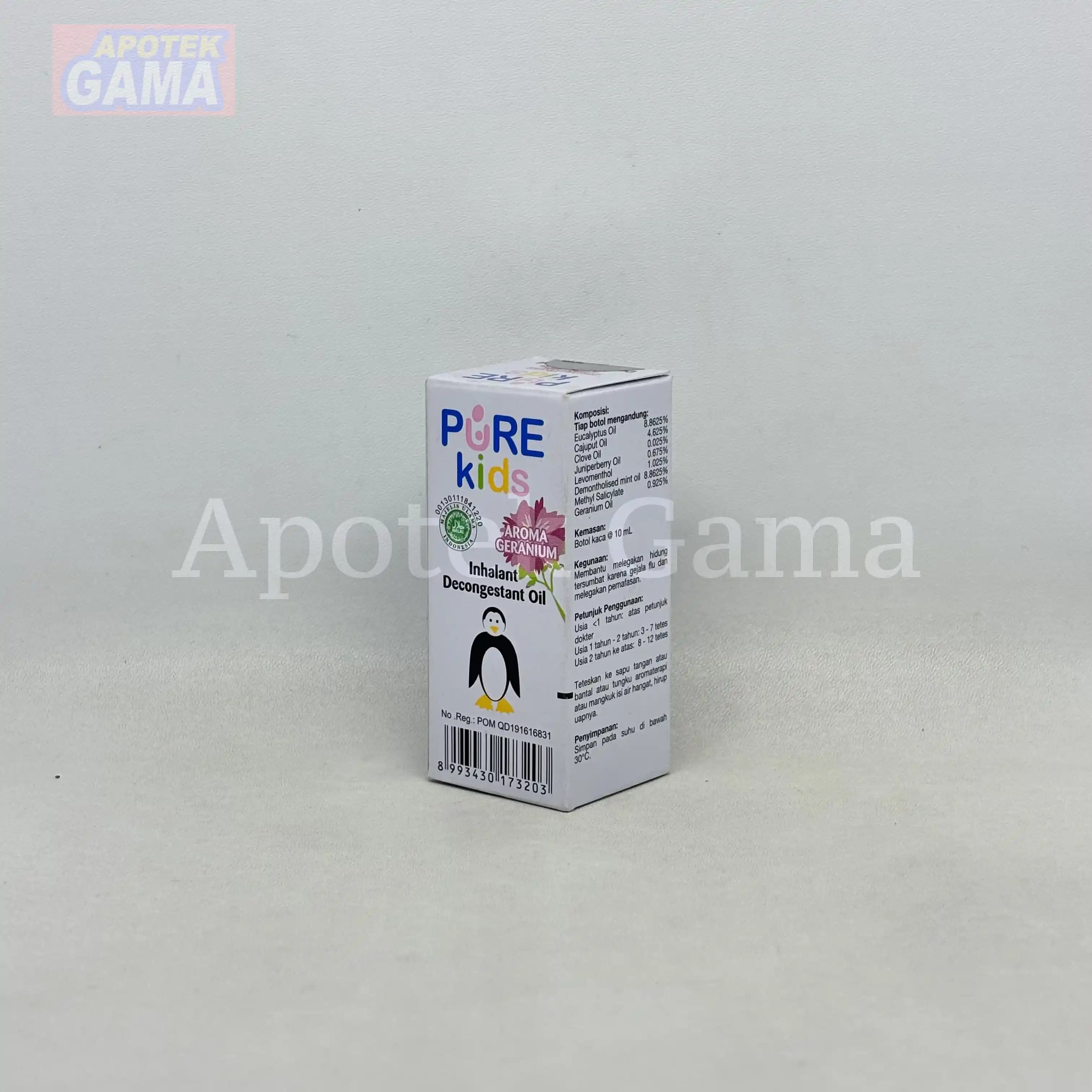 PURE KIDS INHALANT GERANIUM 10ML 2