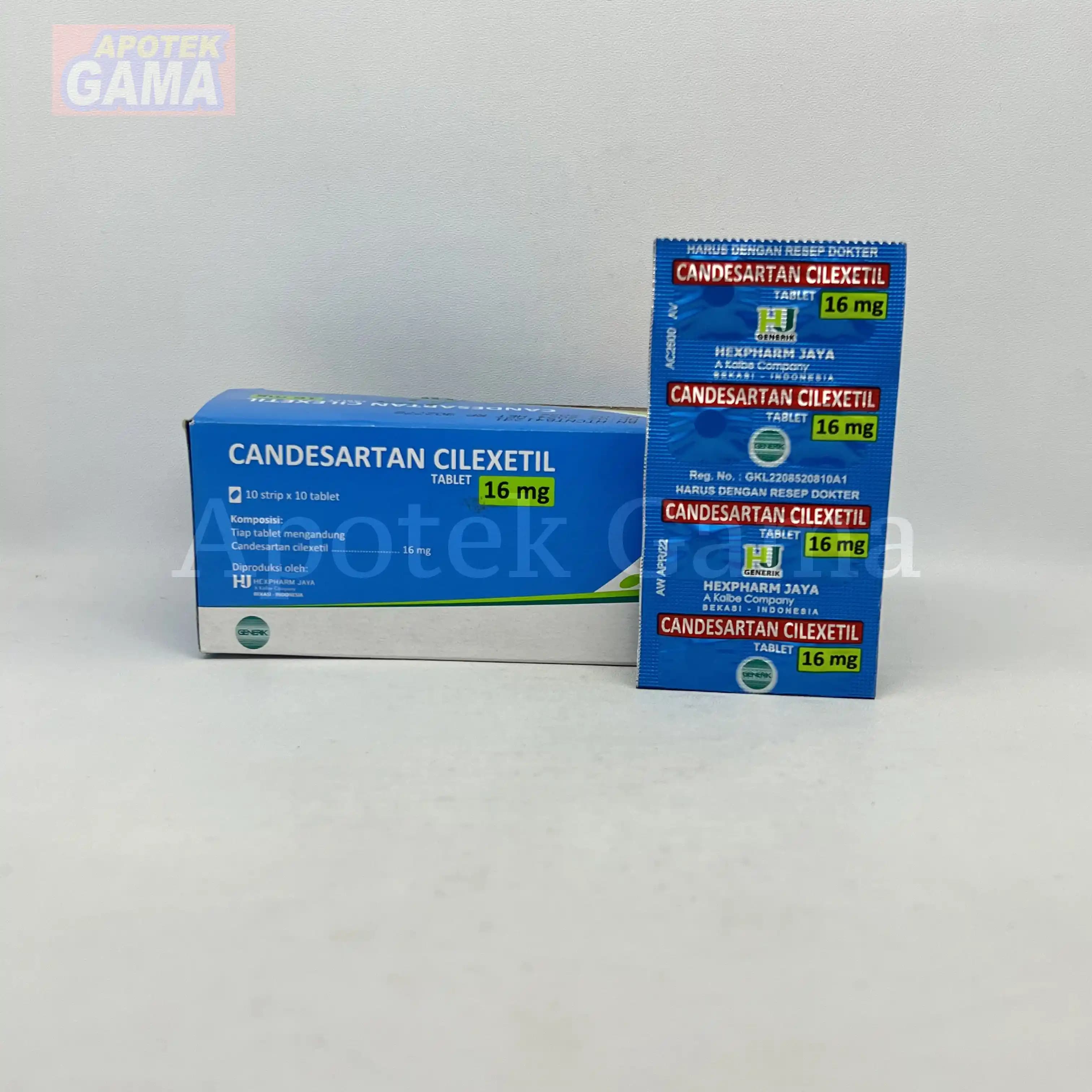 CANDESARTAN 16 MG BRAND HJ 5
