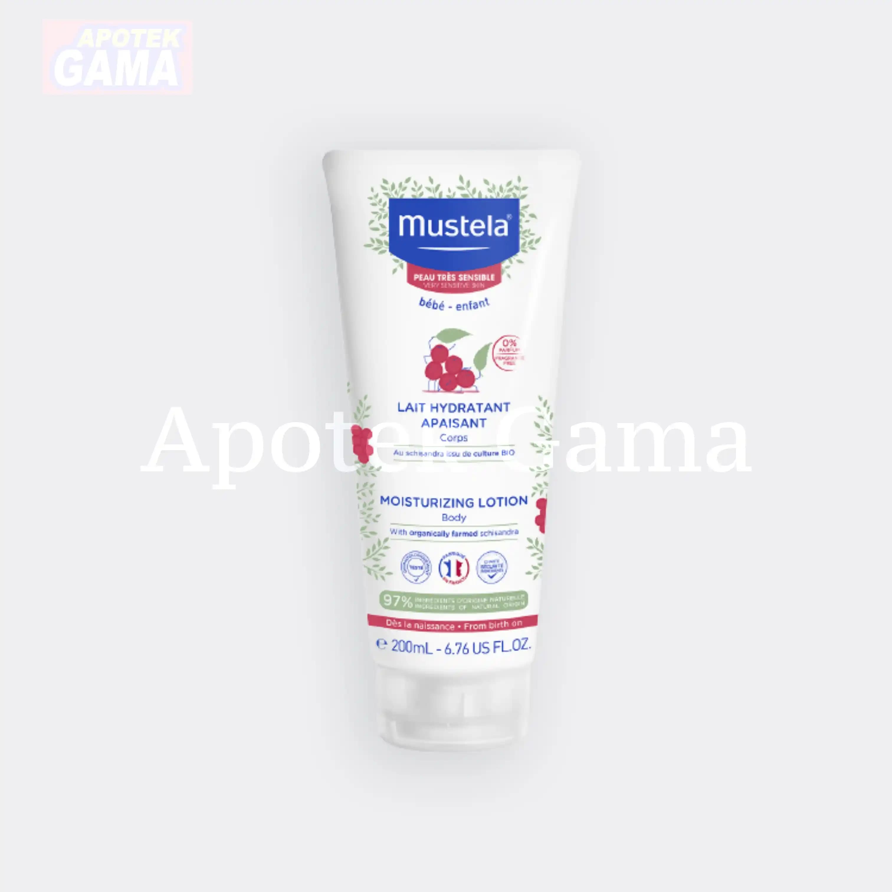 MUSTELA BEBE MOISTURIZING LOTION 200ML 2