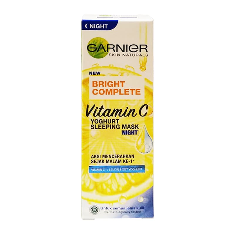 GARNIER BRIGHT COMPLETE VITAMIN C SLEEPING MASK 20ML 2