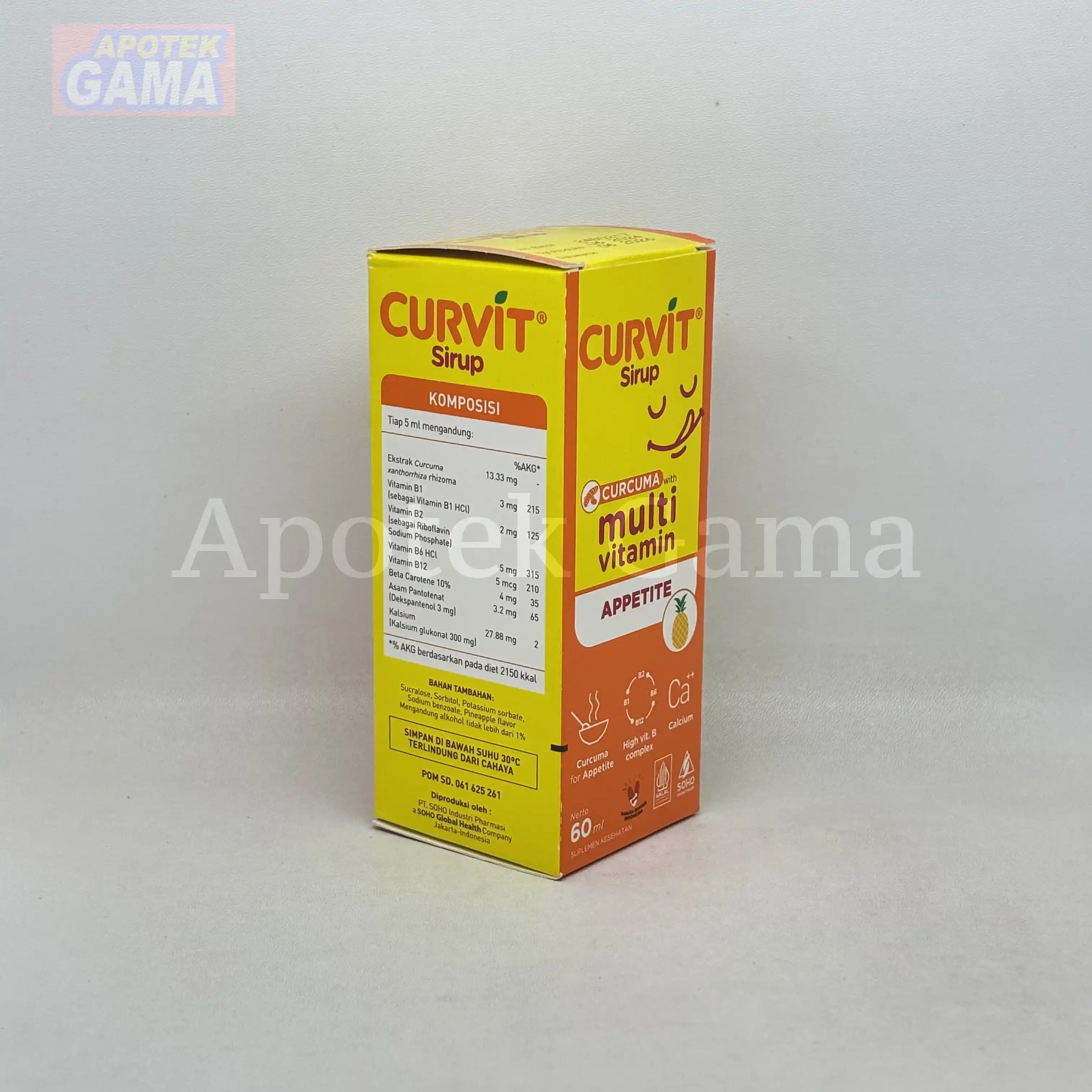 CURVIT SYR 60 ML  2