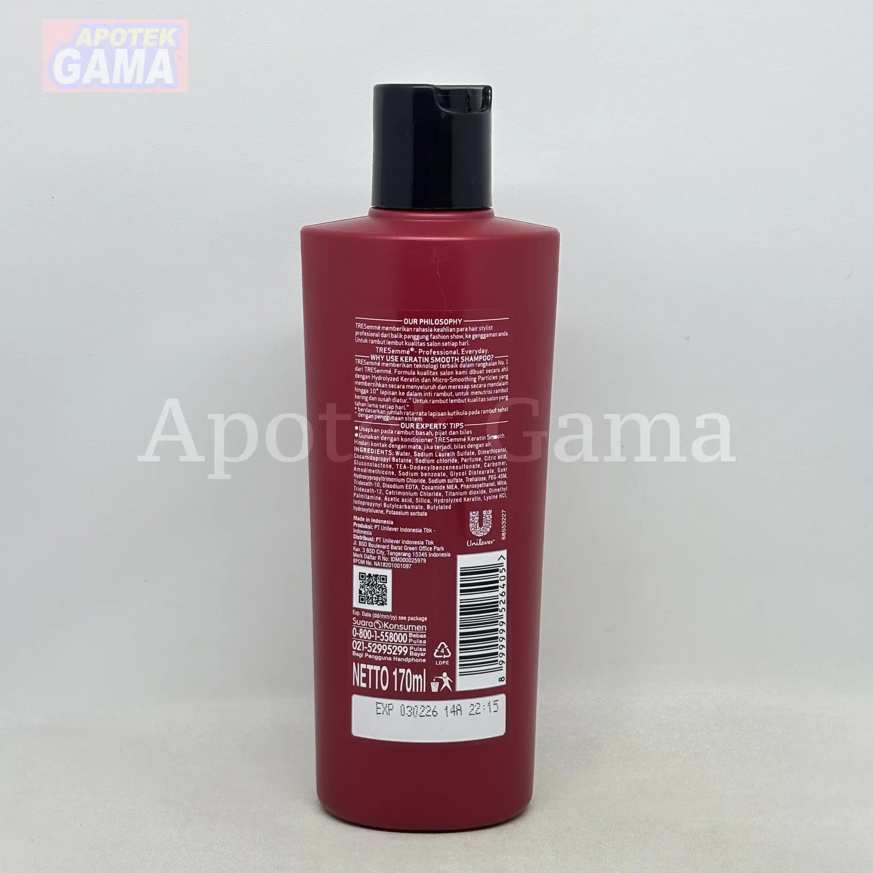 TRESEMME KERATIN SMOOTH 170 ML